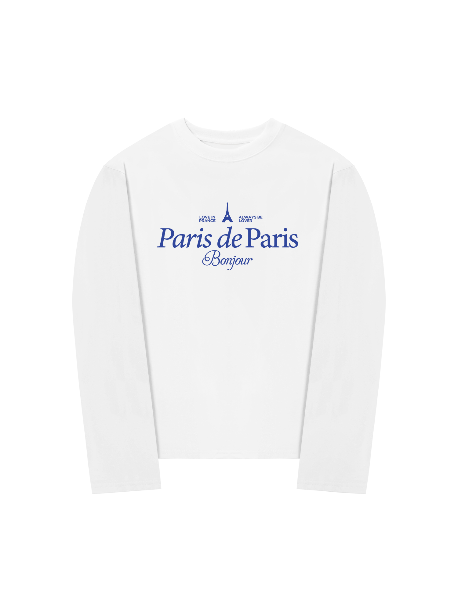 Áo Thun Dài Tay Paris de Paris