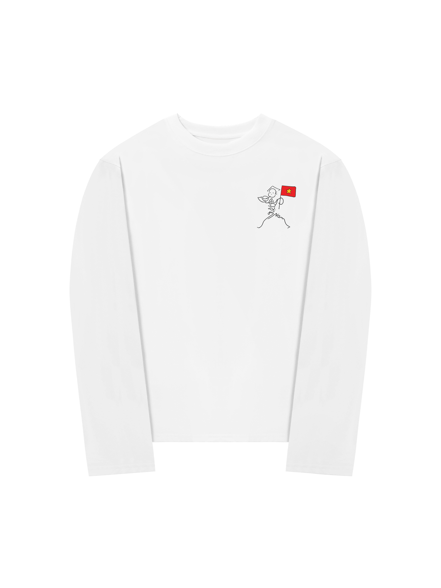 Áo Thun Dài Tay Việt Nam Độc Lập