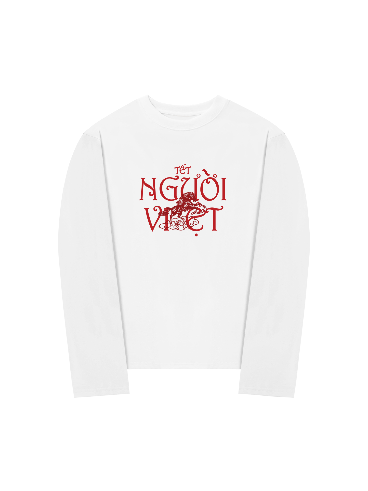 Áo Thun Dài Tay Tết Người Việt - Mã Đáo Thành Công