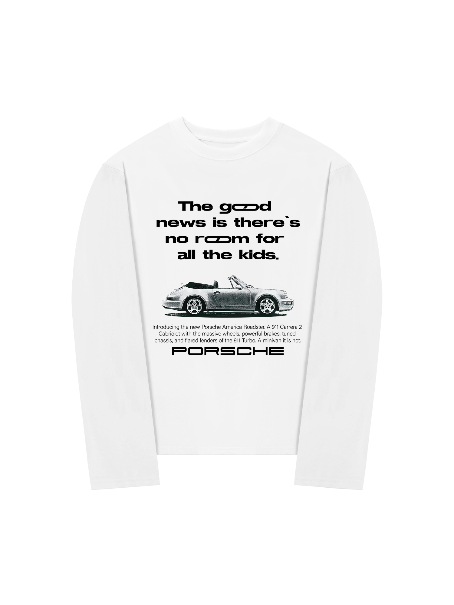 Áo Thun Dài Tay Porsche The Good New