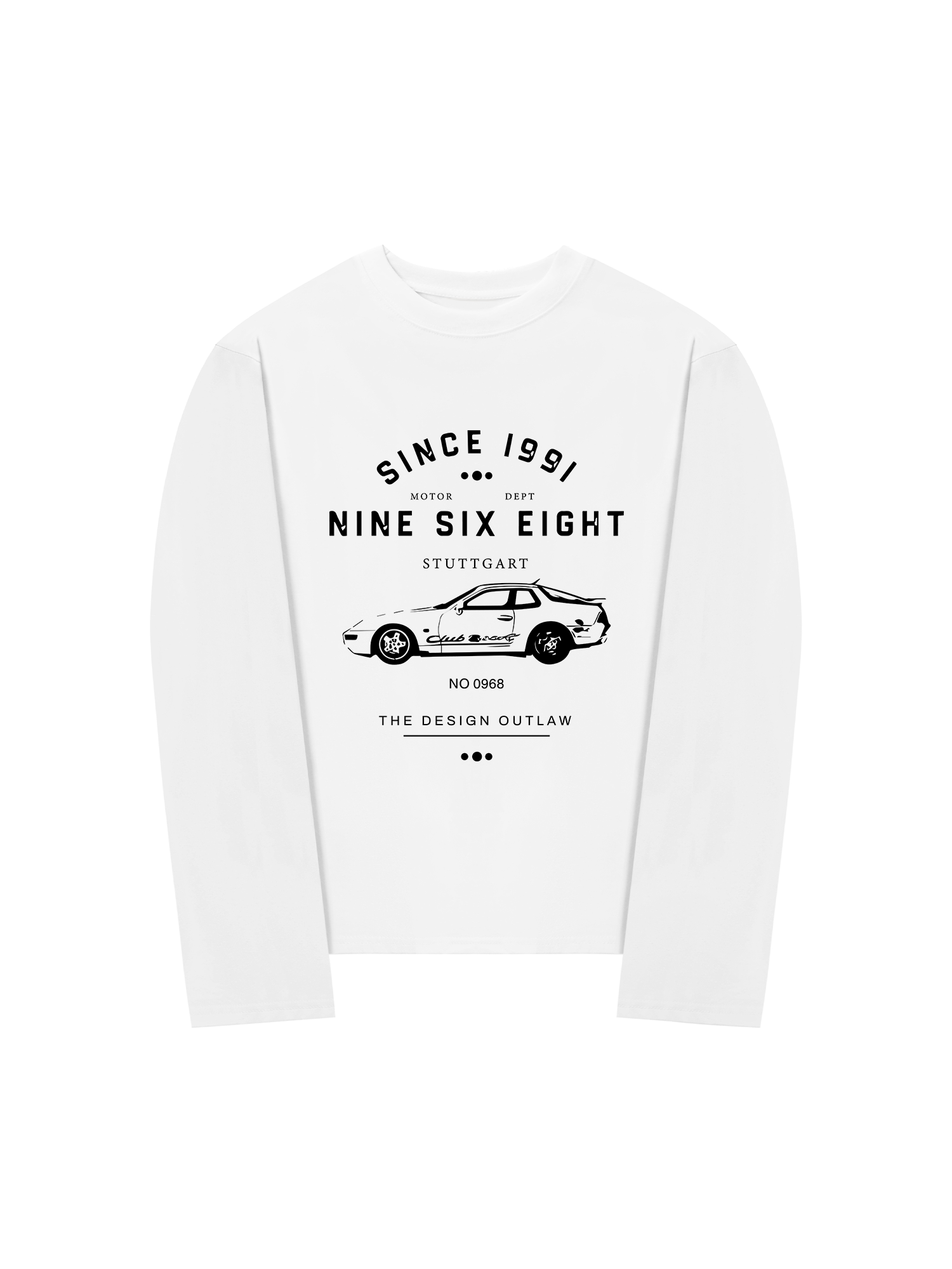 Áo Thun Dài Tay Porsche Nine Six Eight