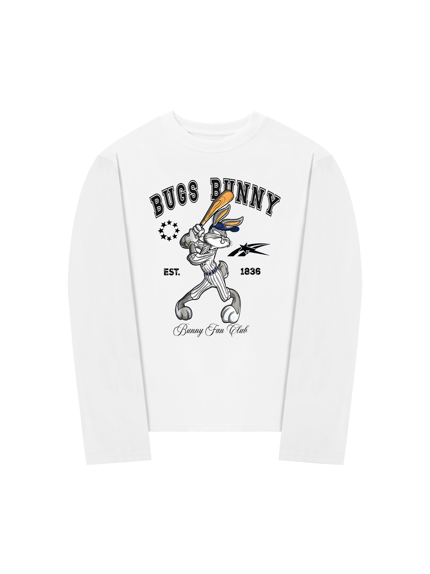 Áo Thun Dài Tay Baseball Bugs Bunny