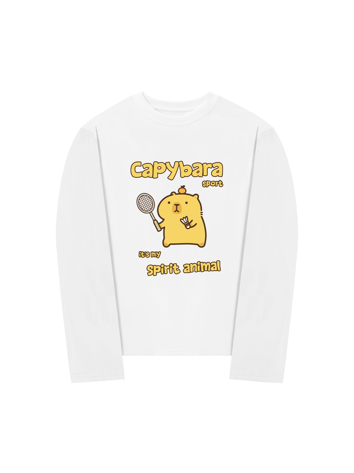 Áo Thun Dài Tay Badminton Capybara Sport