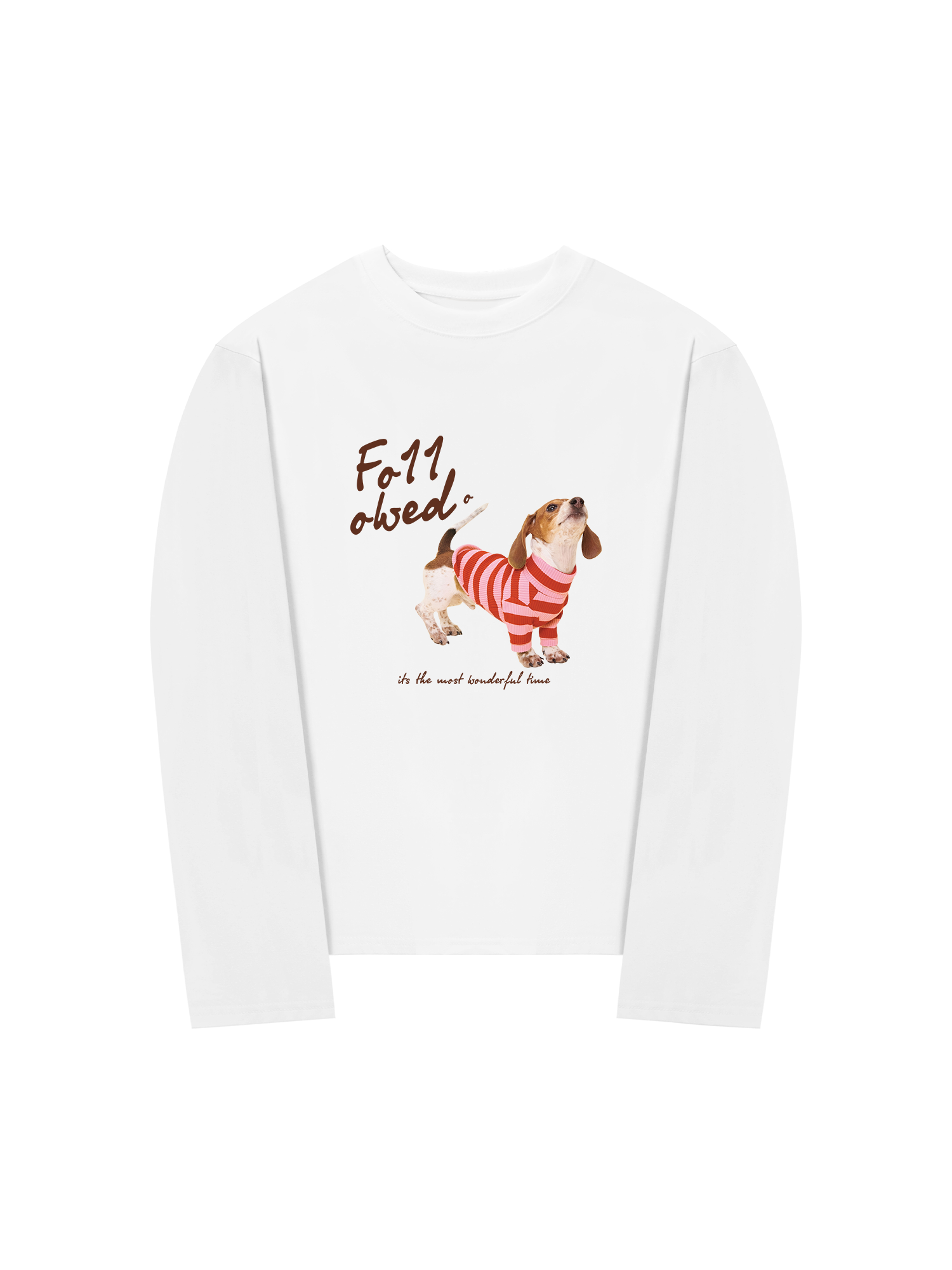 Áo Thun Dài Tay Pink Cozy Season Its The Mosst Wonderful Time