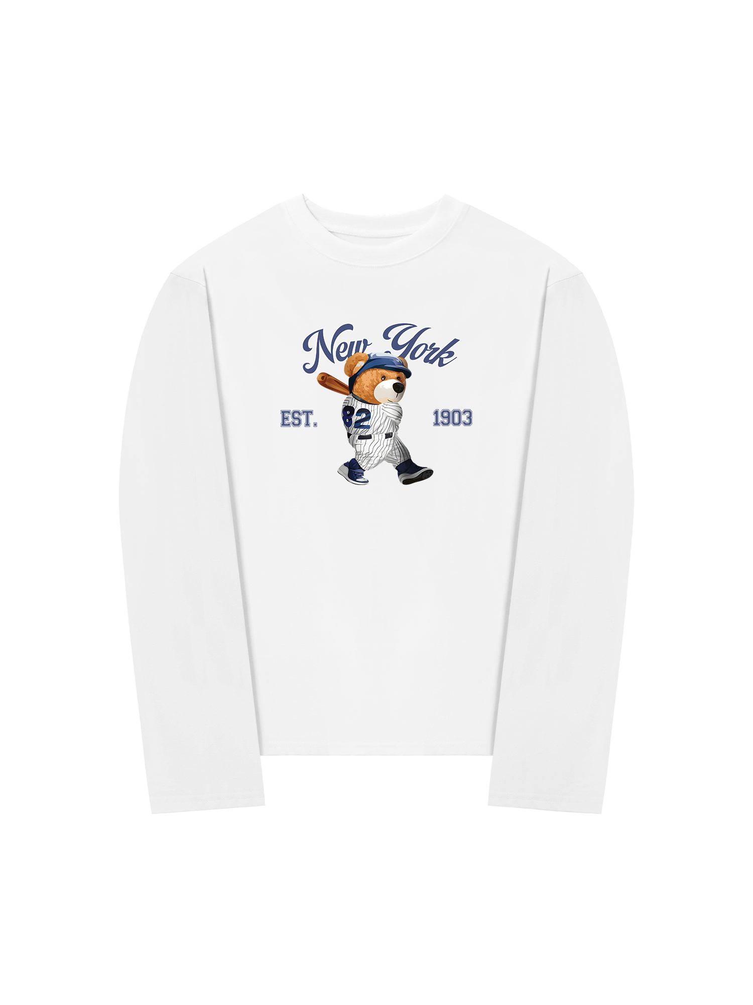 Áo Thun Dài Tay New York Baseball