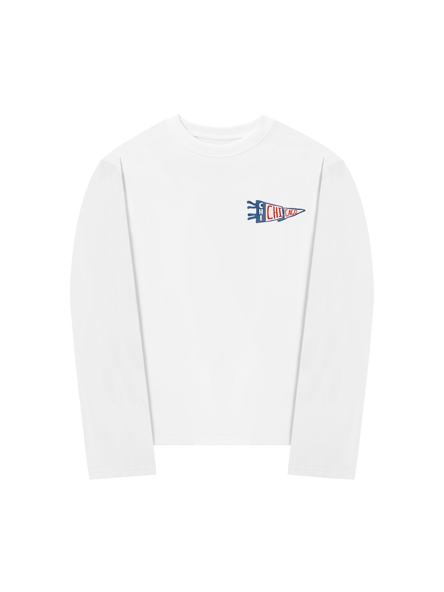 Áo Thun Dài Tay Chicago Baseball