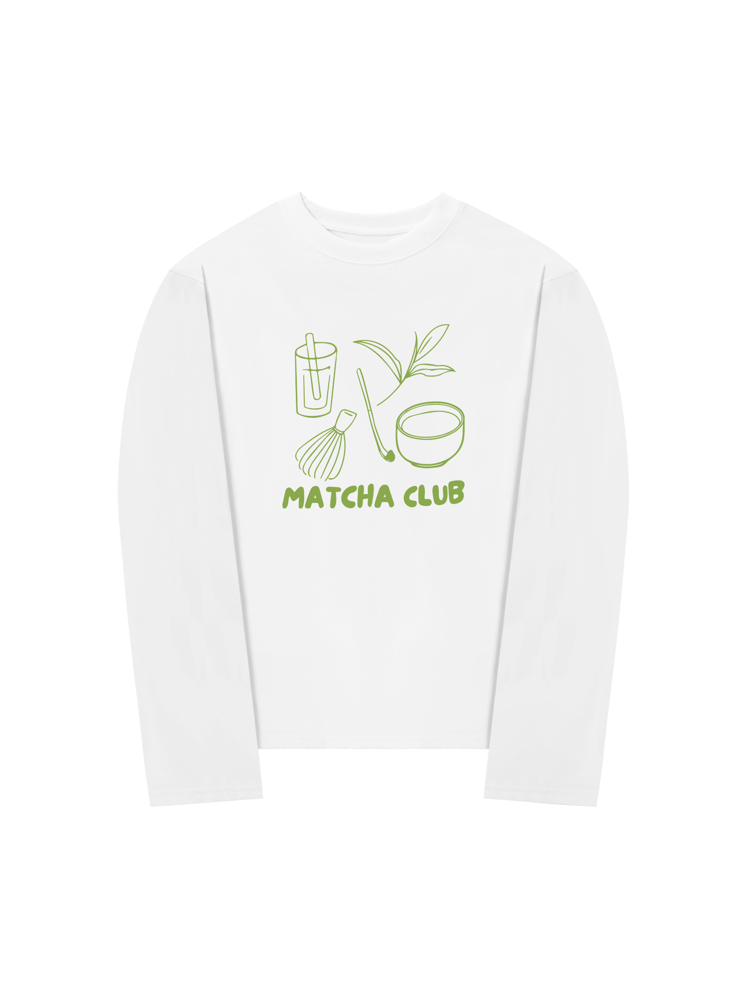 Áo Thun Dài Tay Matcha Club
