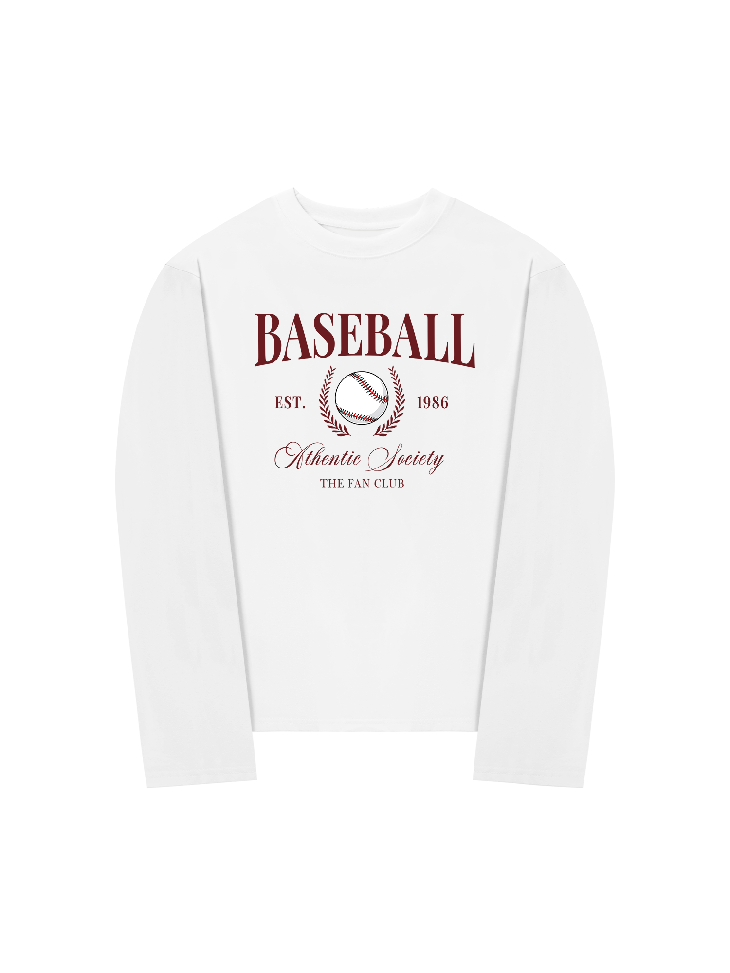 Áo Thun Dài Tay Baseball Fan Club