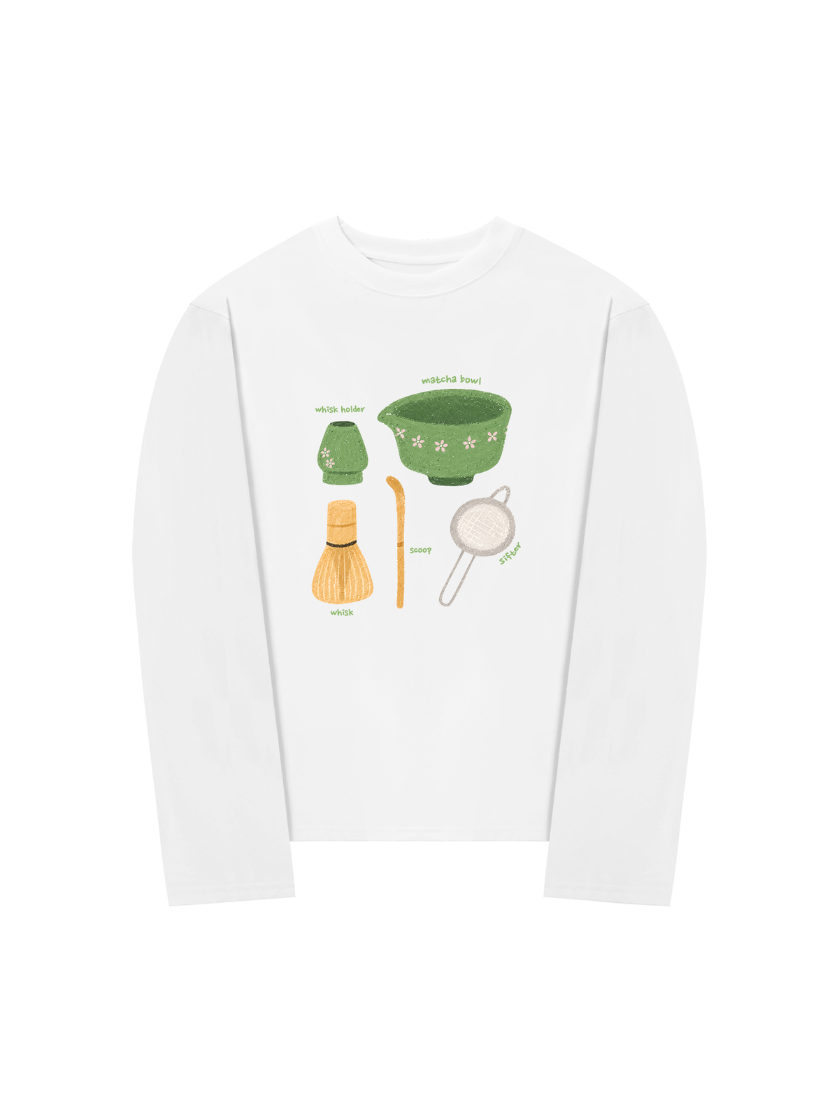 Áo Thun Dài Tay Matchaholic