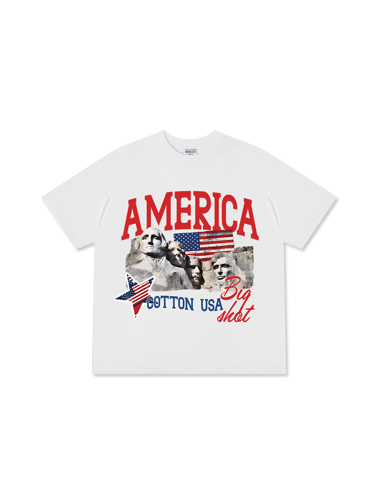 Áo Thun Relaxed Fit USA Big Shot