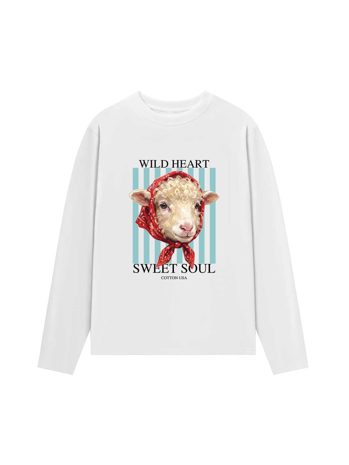 Áo Thun Dài Tay Farm Wild Heart Sweet Soul