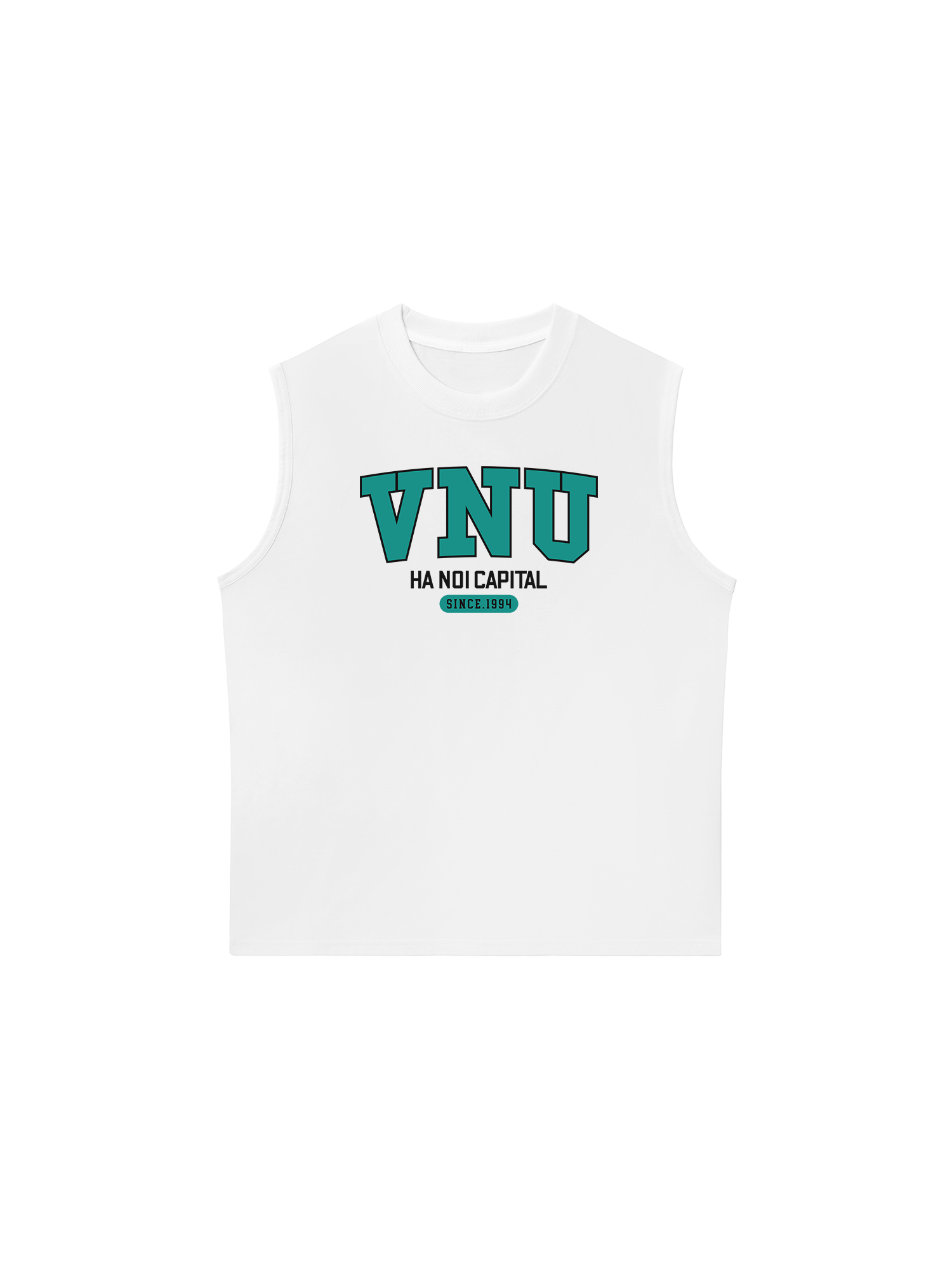 Áo Ba Lỗ Relaxed Fit VNU University