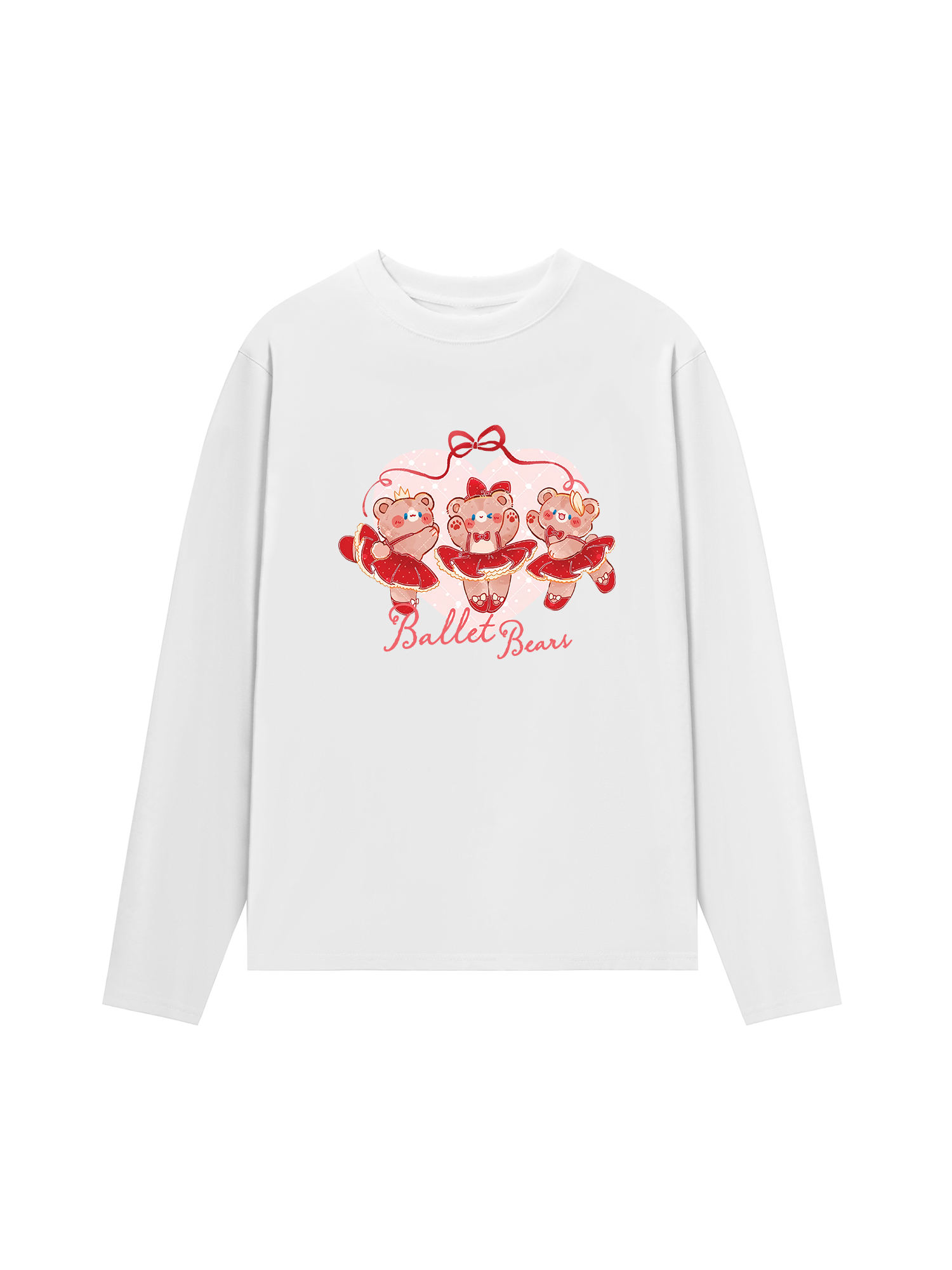 Áo Thun Dài Tay Ballet Bears