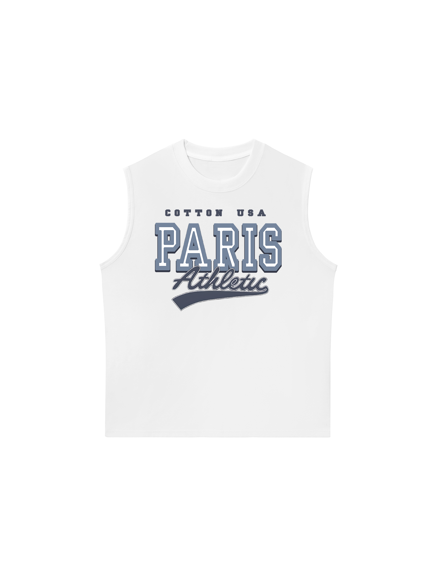 Áo Ba Lỗ Relaxed Fit Paris