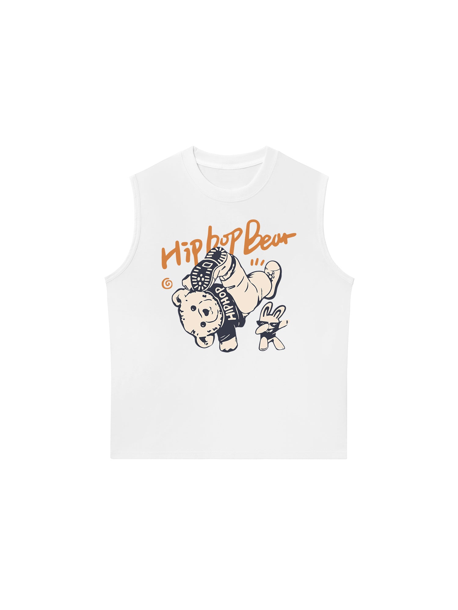 Áo Ba Lỗ Relaxed Fit Hip Hop Bear