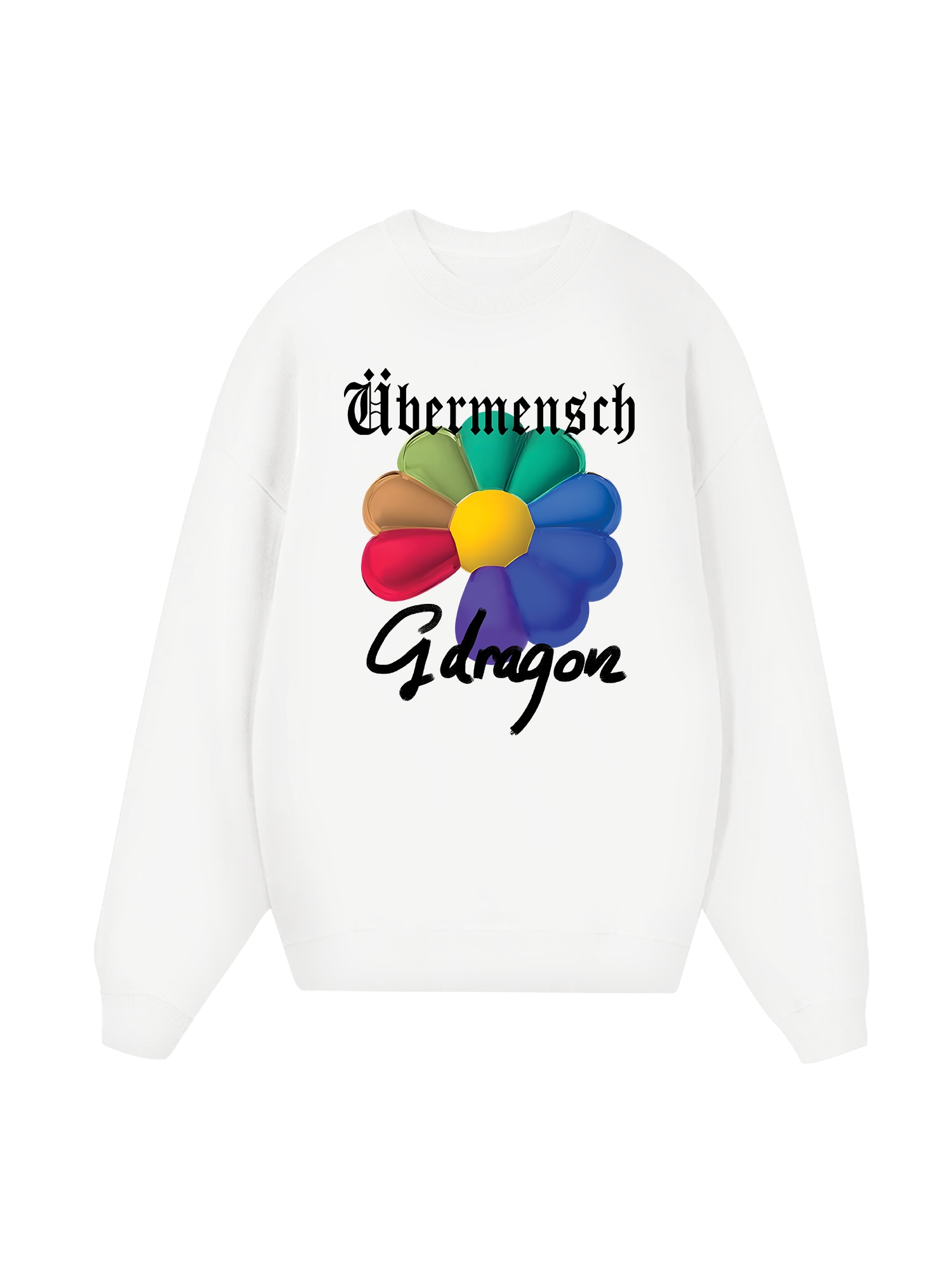Floral Rainbow GD Sweater