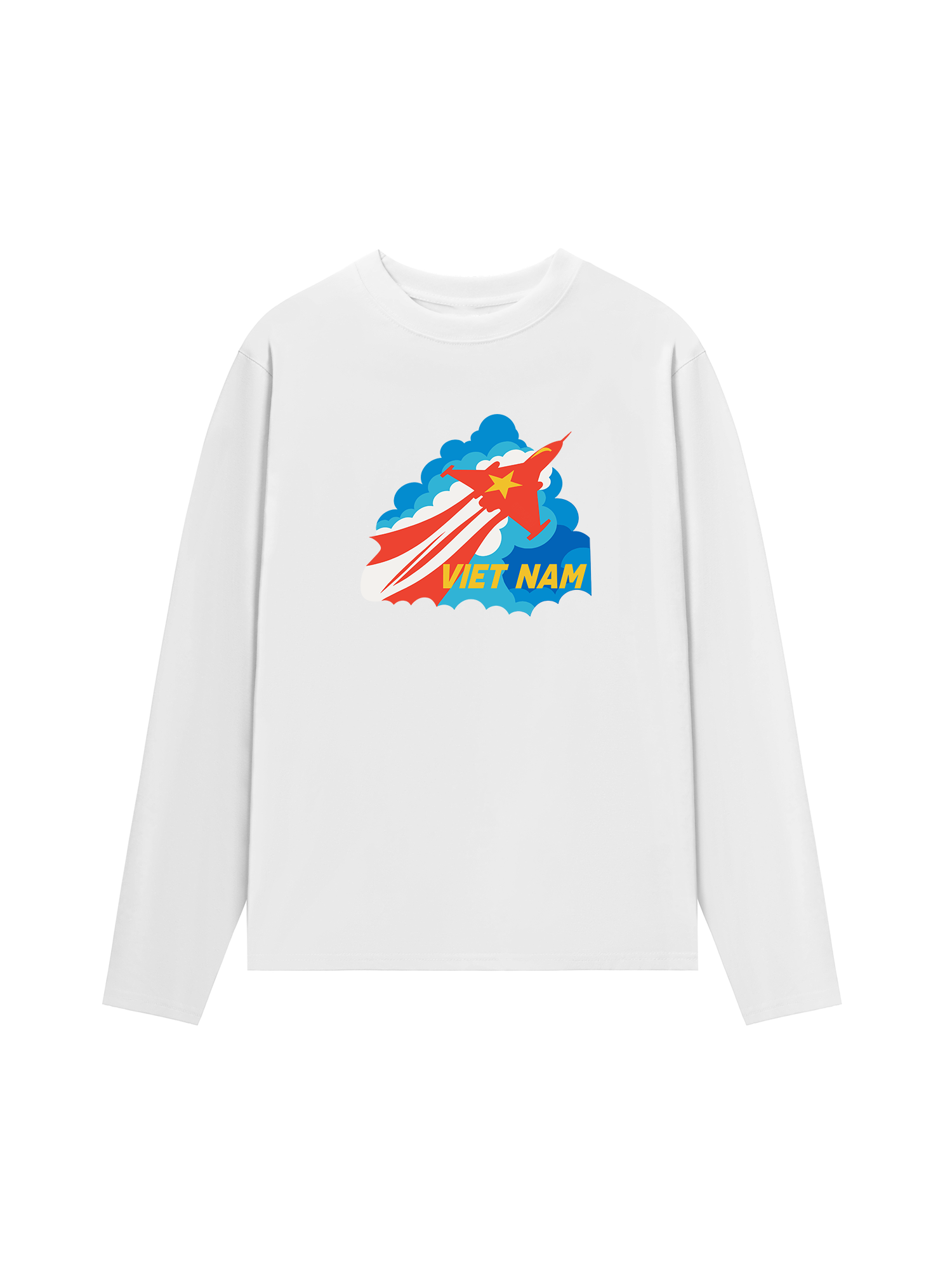 Áo Thun Dài Tay Phi Cơ Giải Phóng