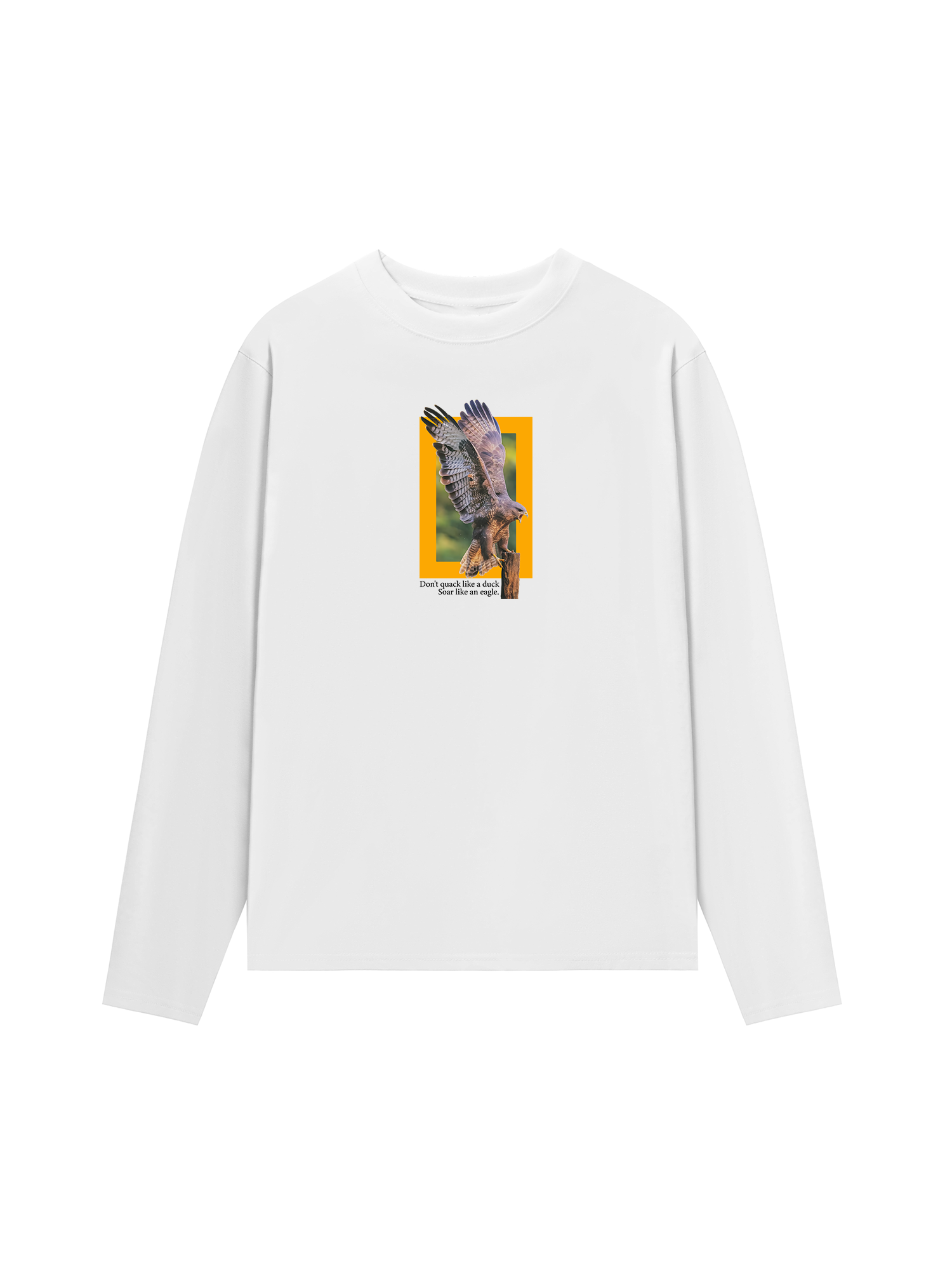 Áo Thun Dài Tay Wild Life Soar Like An Eagle