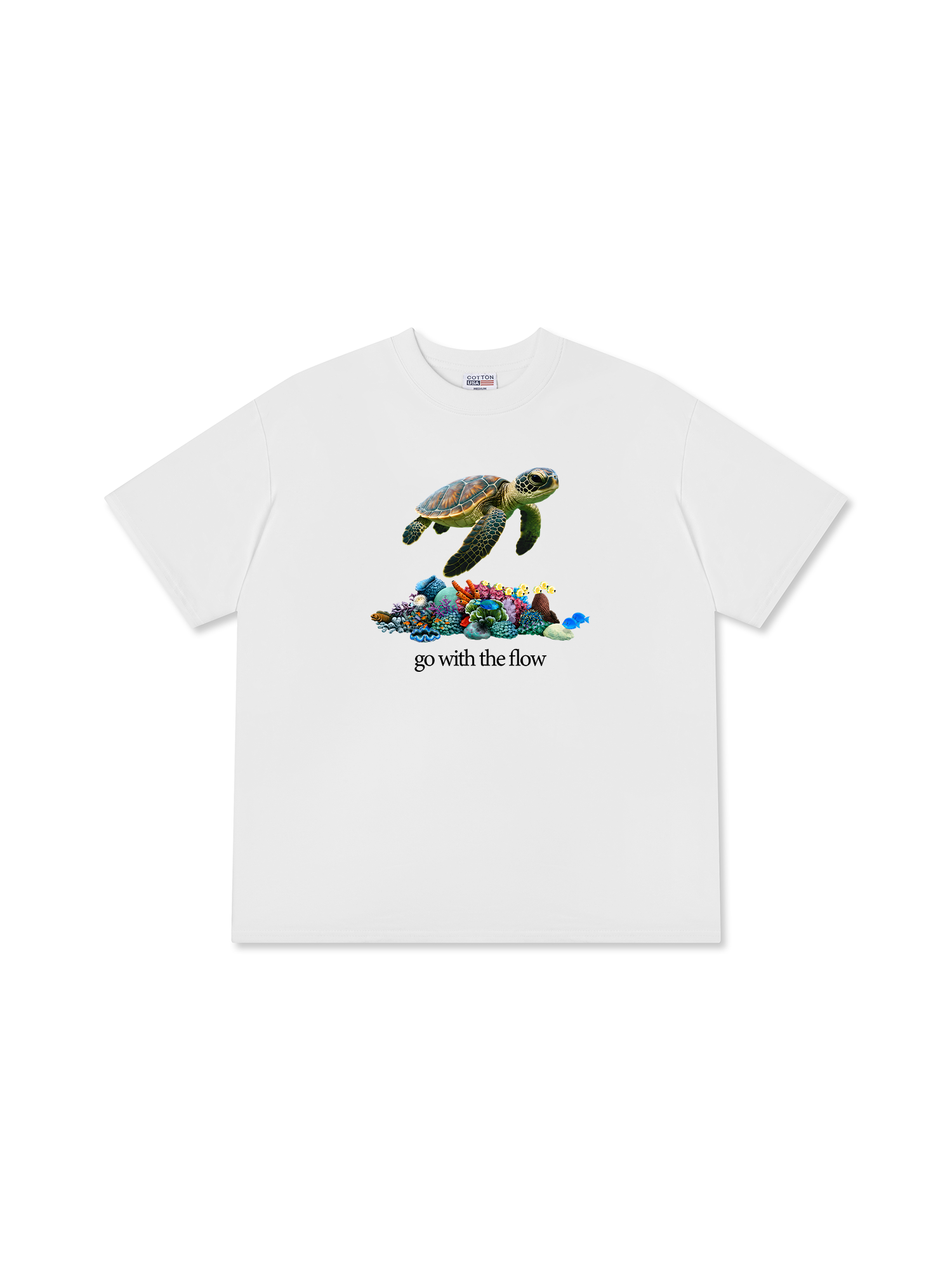 Áo Thun Relaxed Fit Go With The Flow