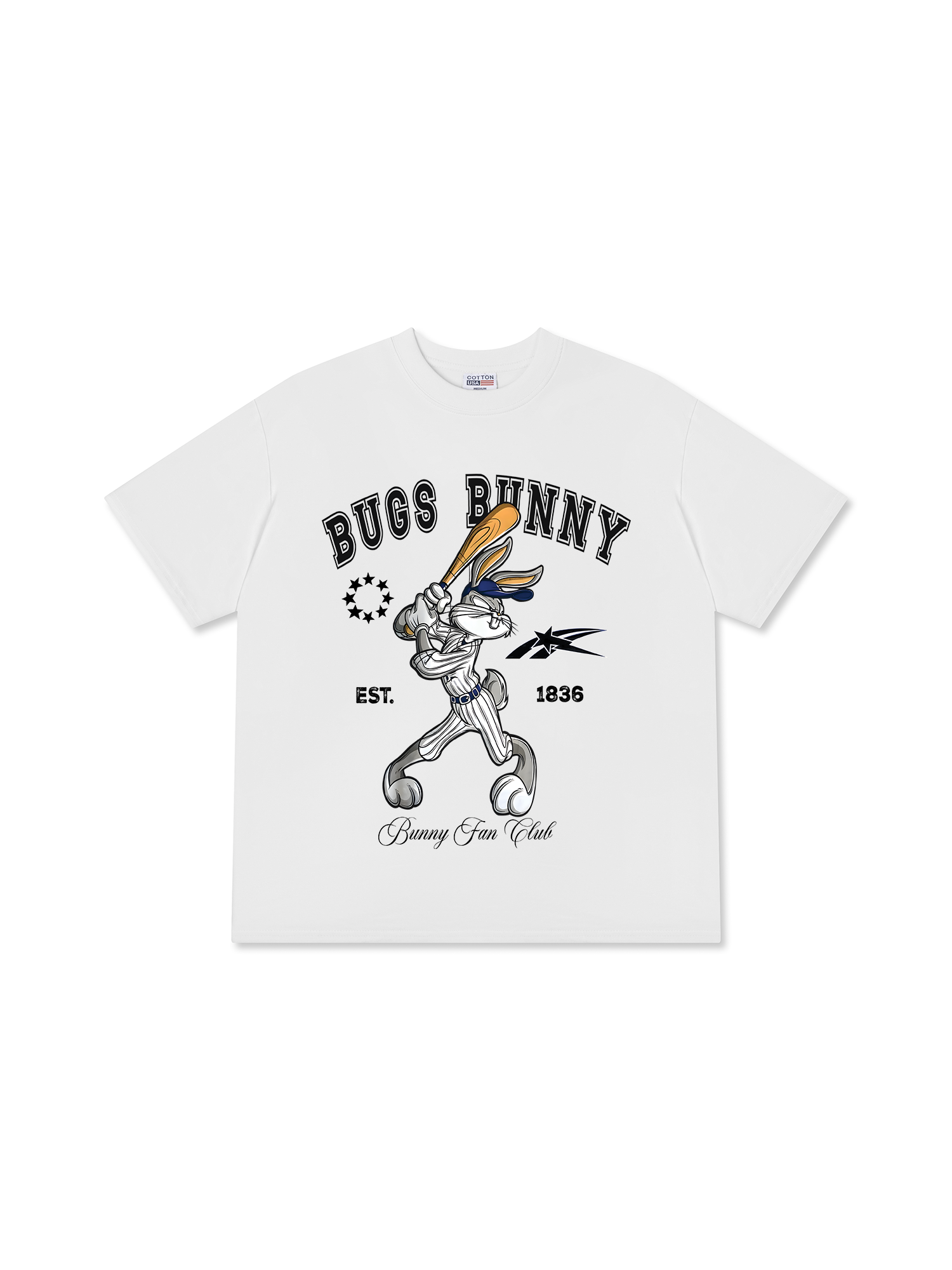 Áo Thun Relaxed Fit Baseball Bugs Bunny