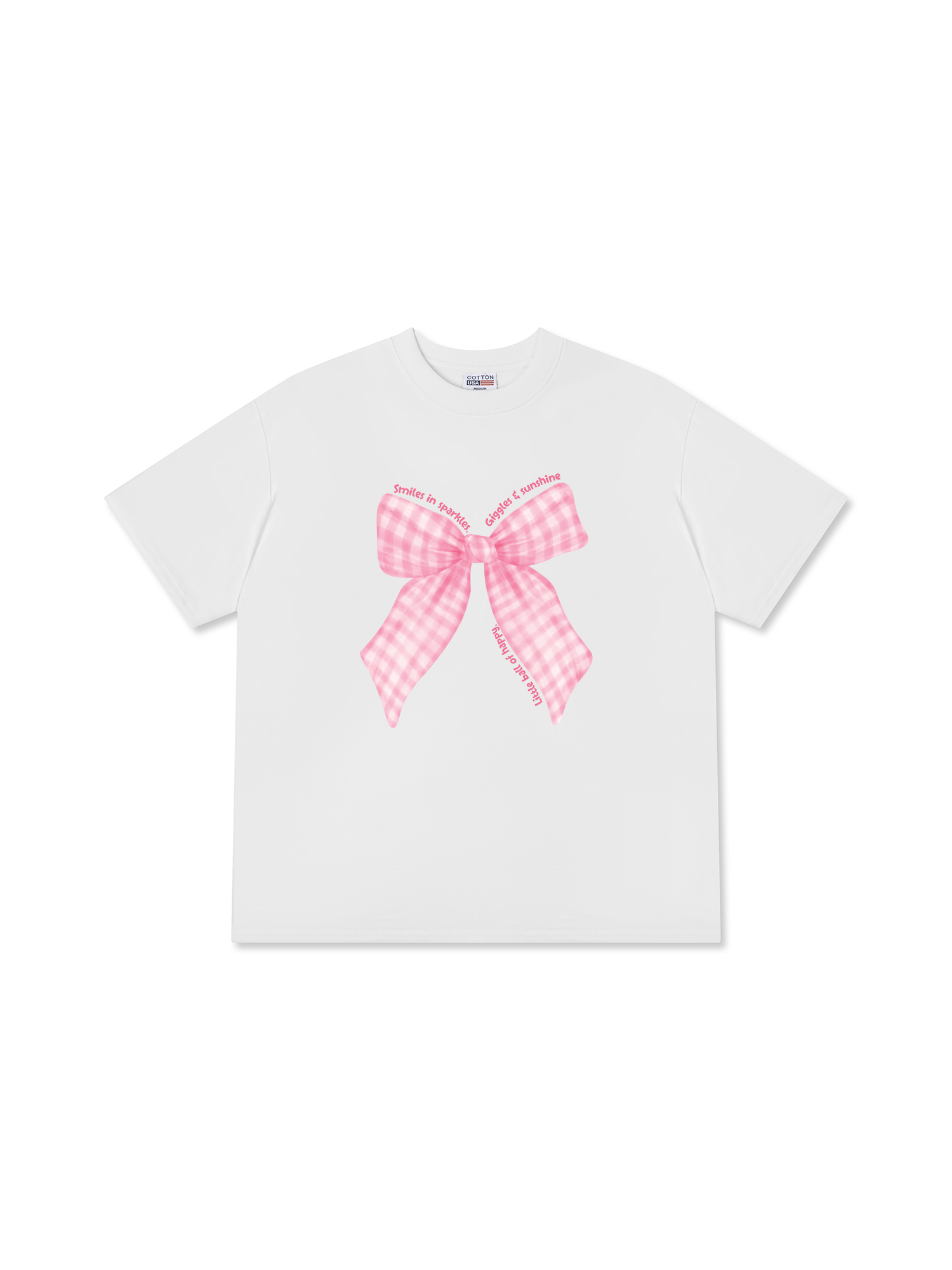 Áo Thun Relaxed Fit Pink Ribbon