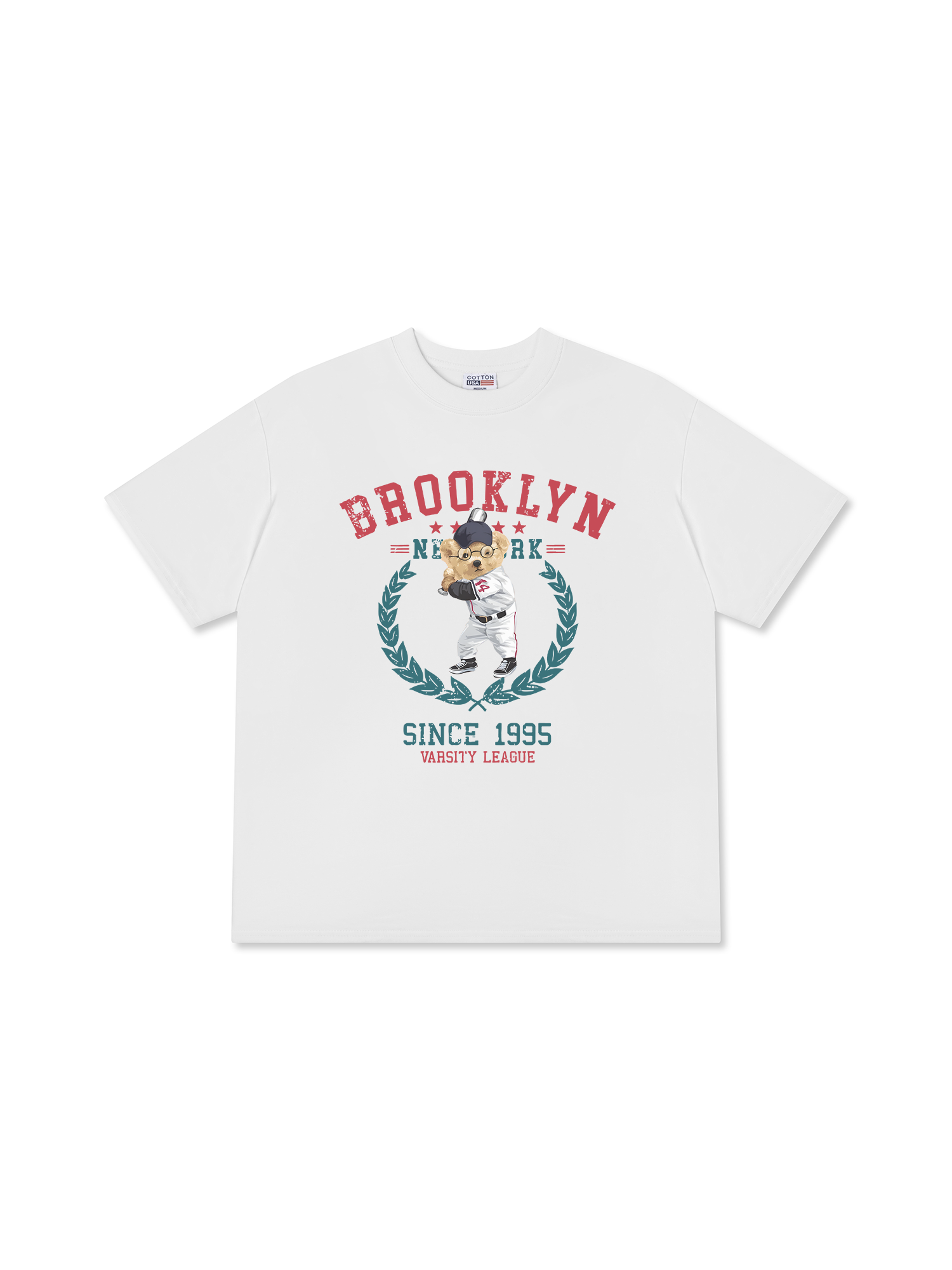 Áo Thun Relaxed Fit Baseball Teddy Team