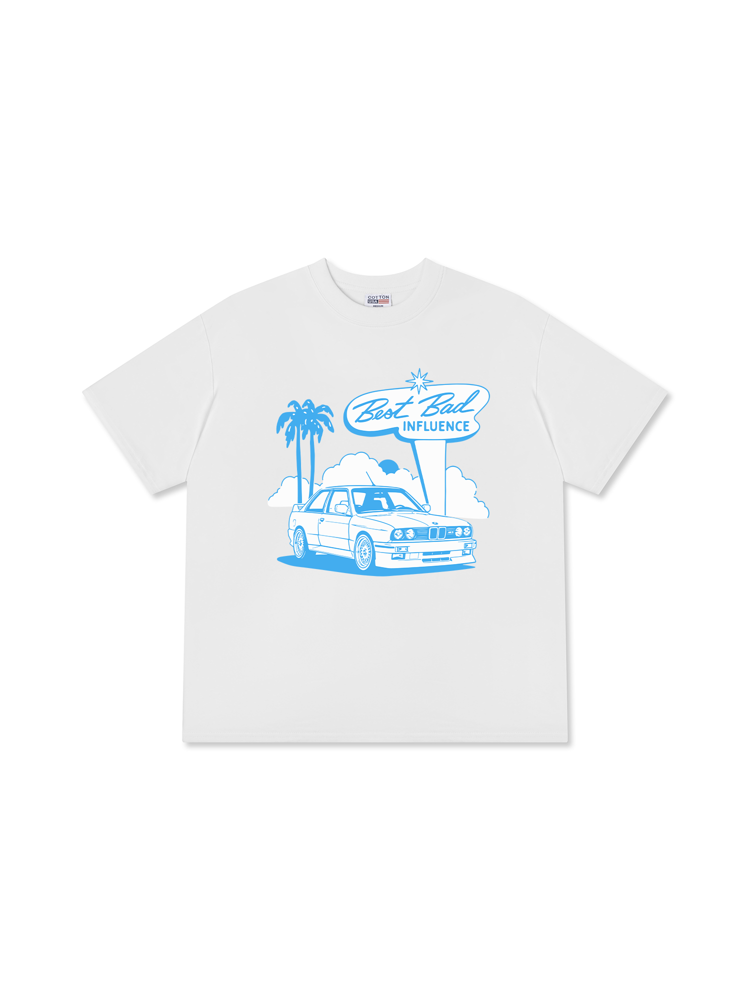 Áo Thun Relaxed Fit Best Bad Influence