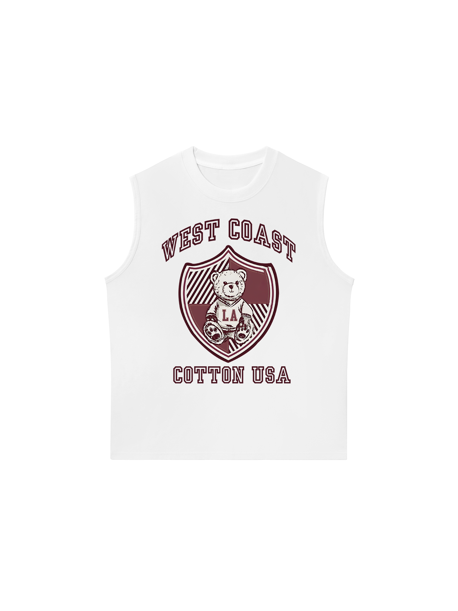 Áo Ba Lỗ Relaxed Fit City WestCoast