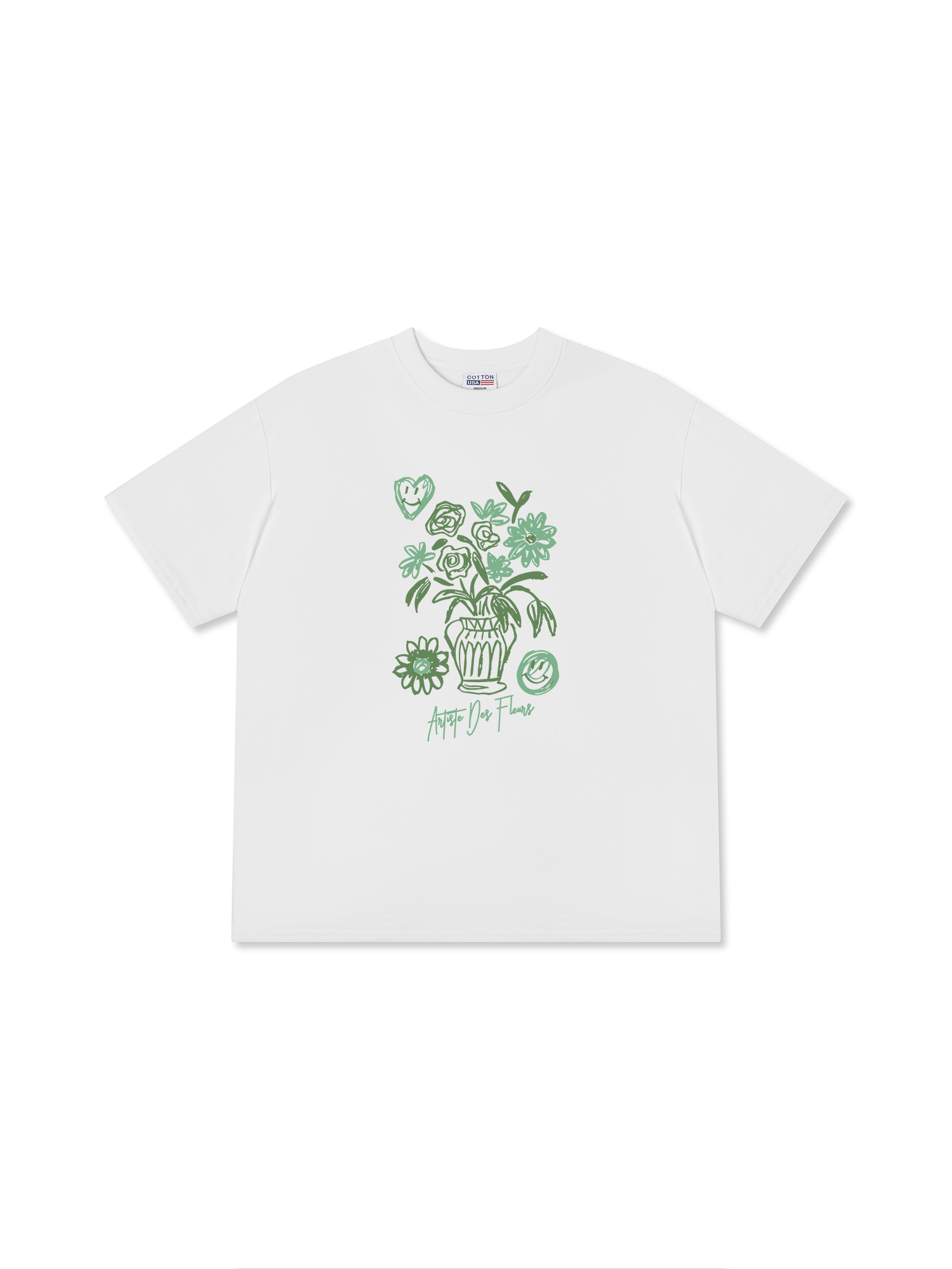 Áo Thun Relaxed Fit Floral Artiste Des Fleurs