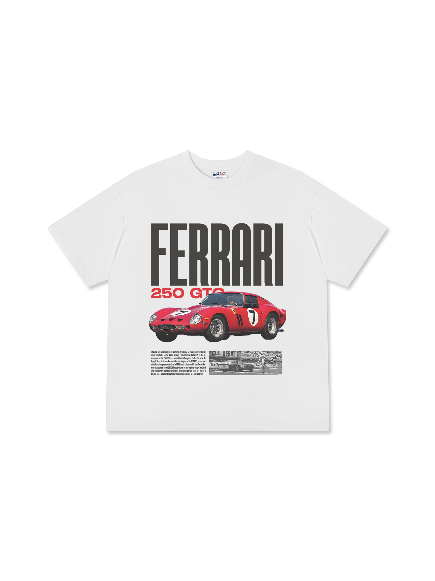 Áo Thun Relaxed Fit Ferrari 250 GTO