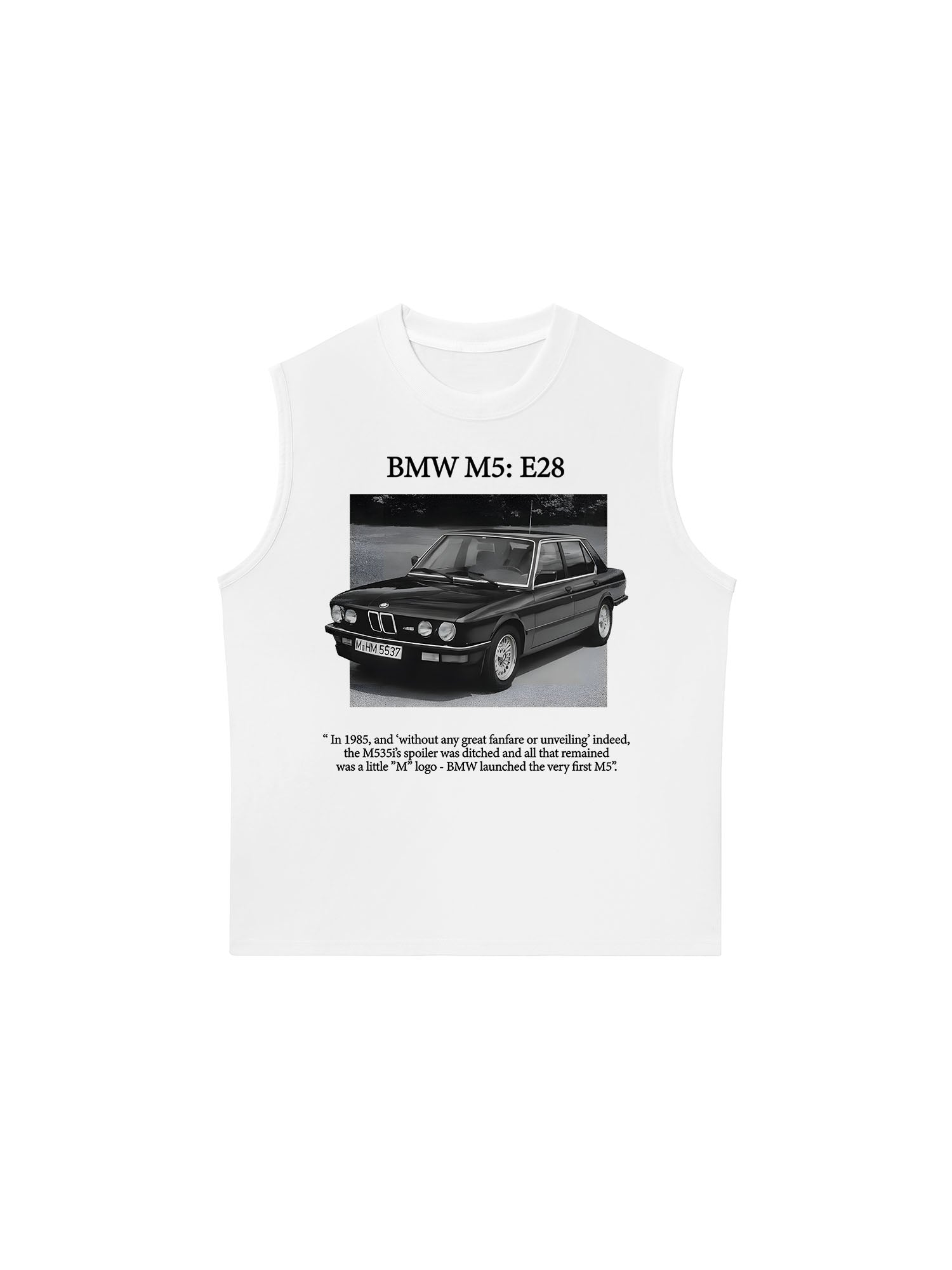 Áo Ba Lỗ Relaxed Fit BMW M5 E28