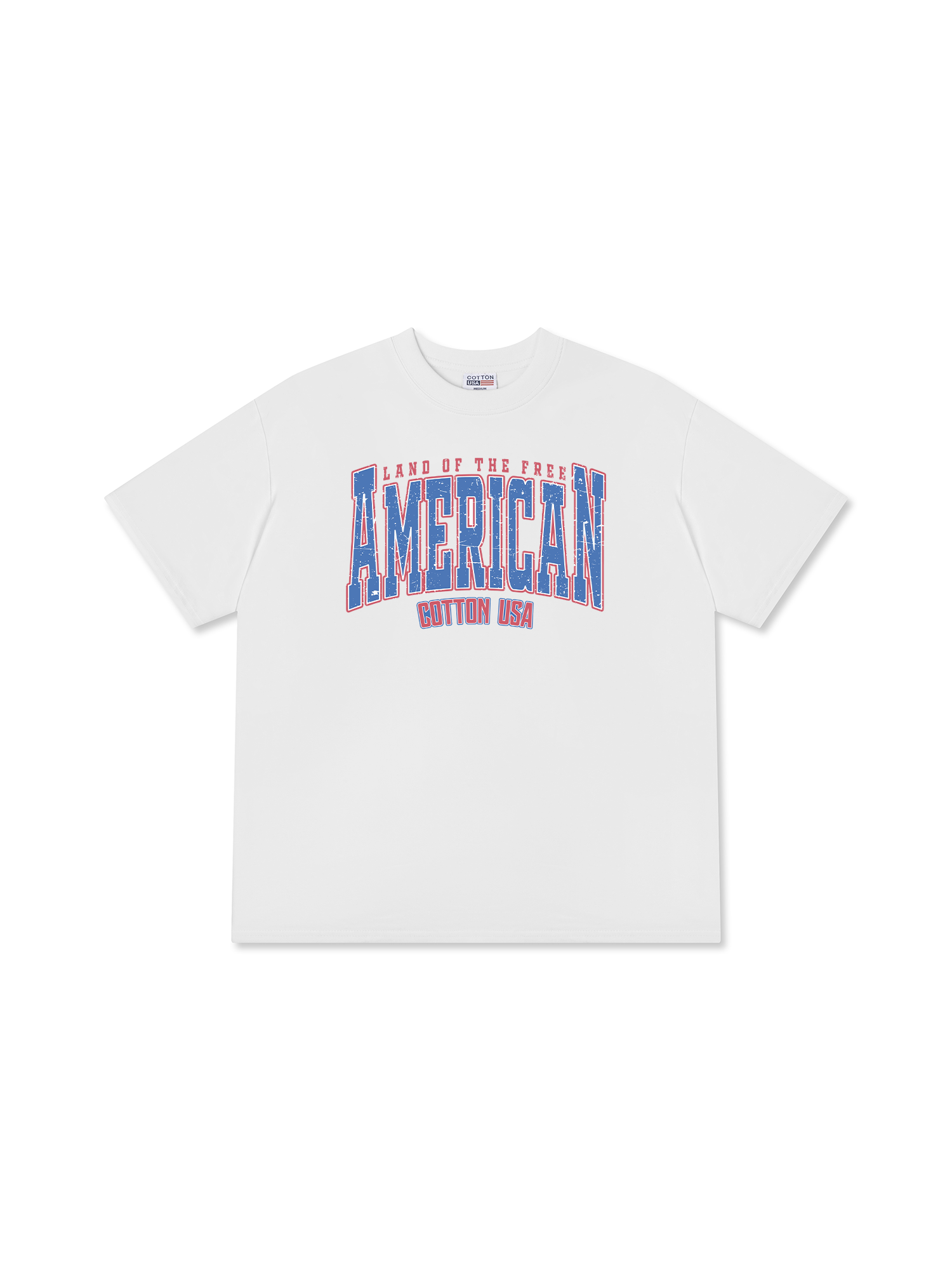 Áo Thun Relaxed Fit USA Land Of The Free