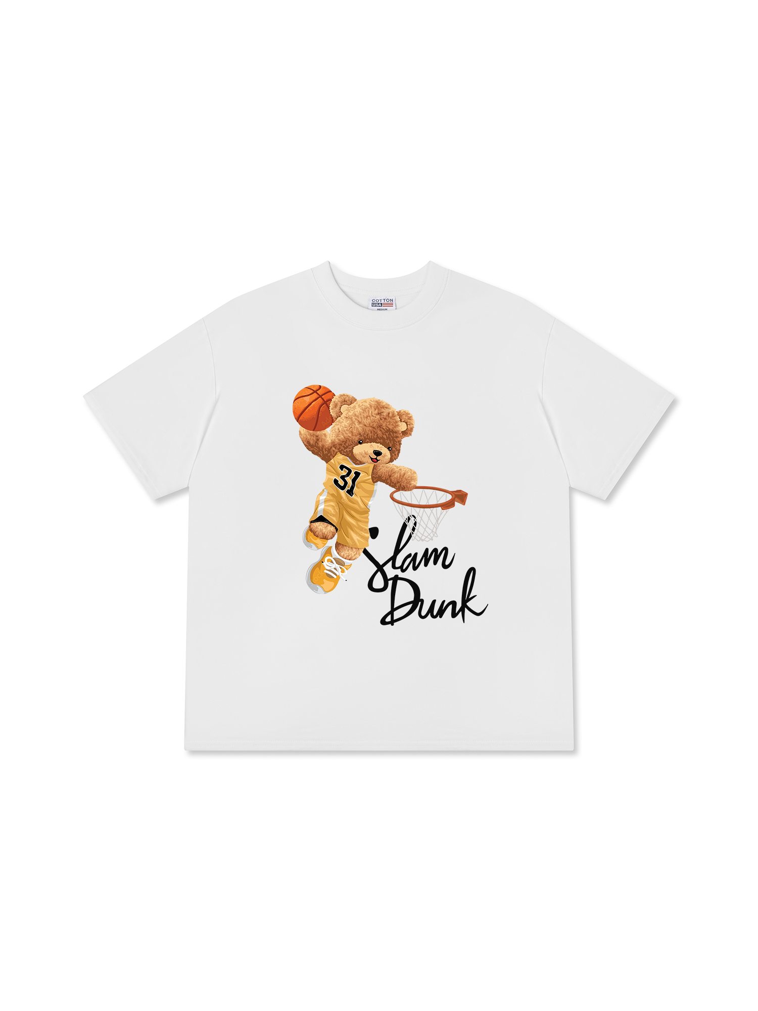 Áo Thun Relaxed Fit Basketball Teddy Salm Dunk