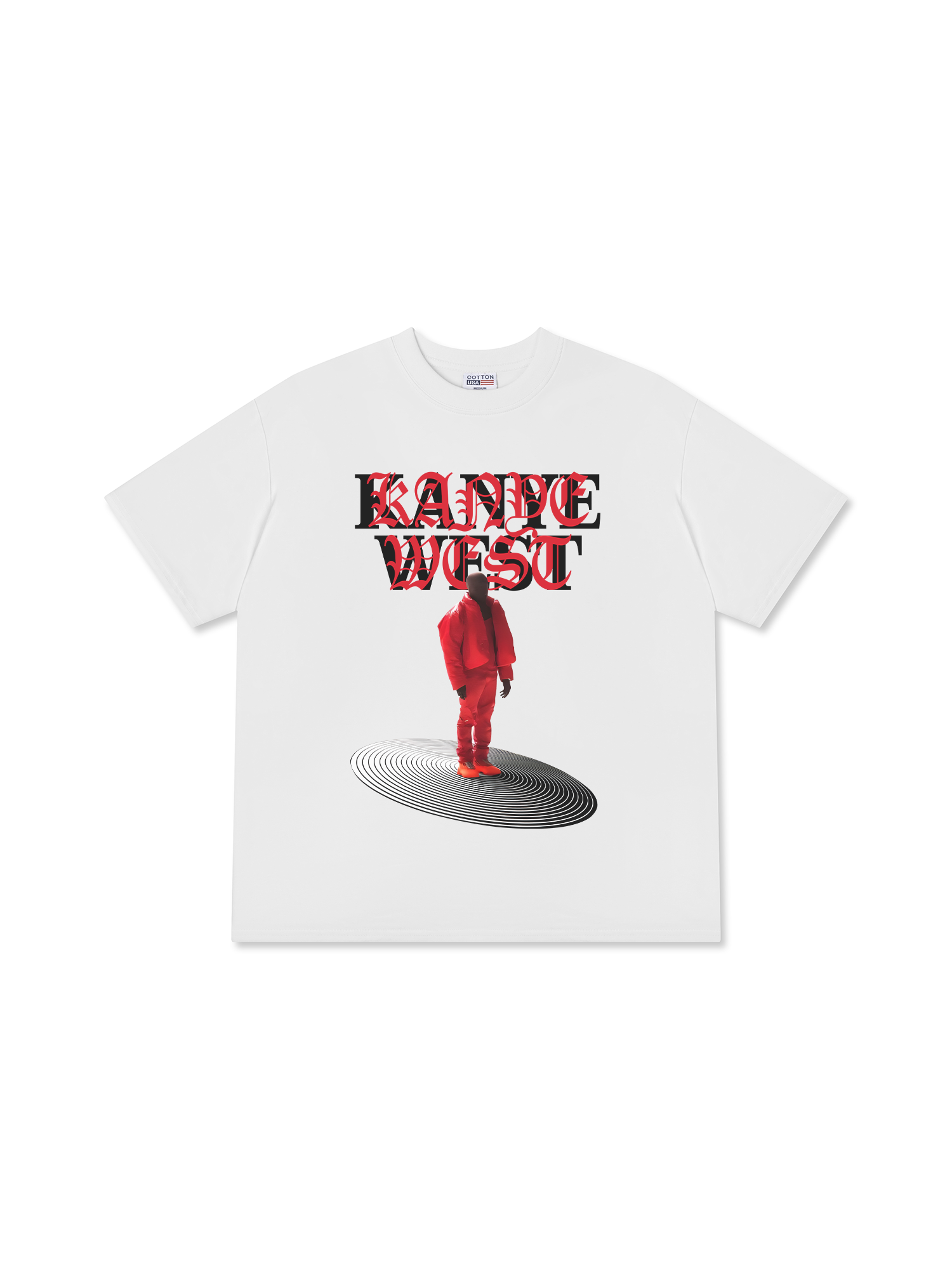 Áo Thun Relaxed Fit Rapper Kanye West