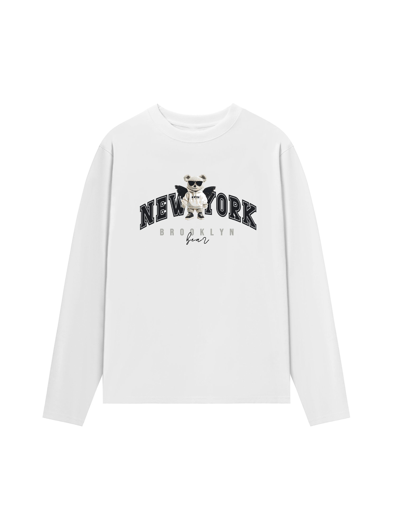 Áo Thun Dài Tay City New York Bear