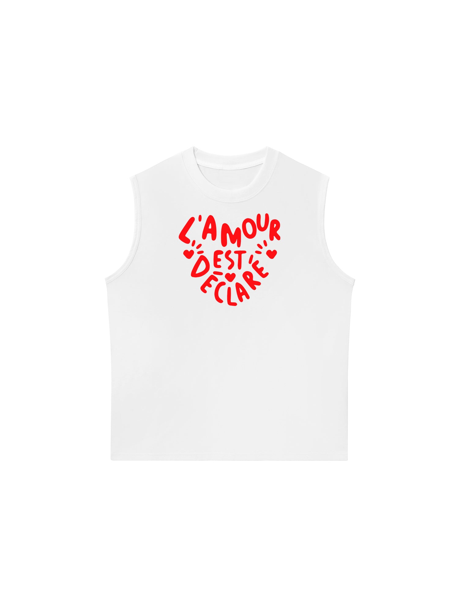 Áo Ba Lỗ Relaxed Fit Lamour Est Declare