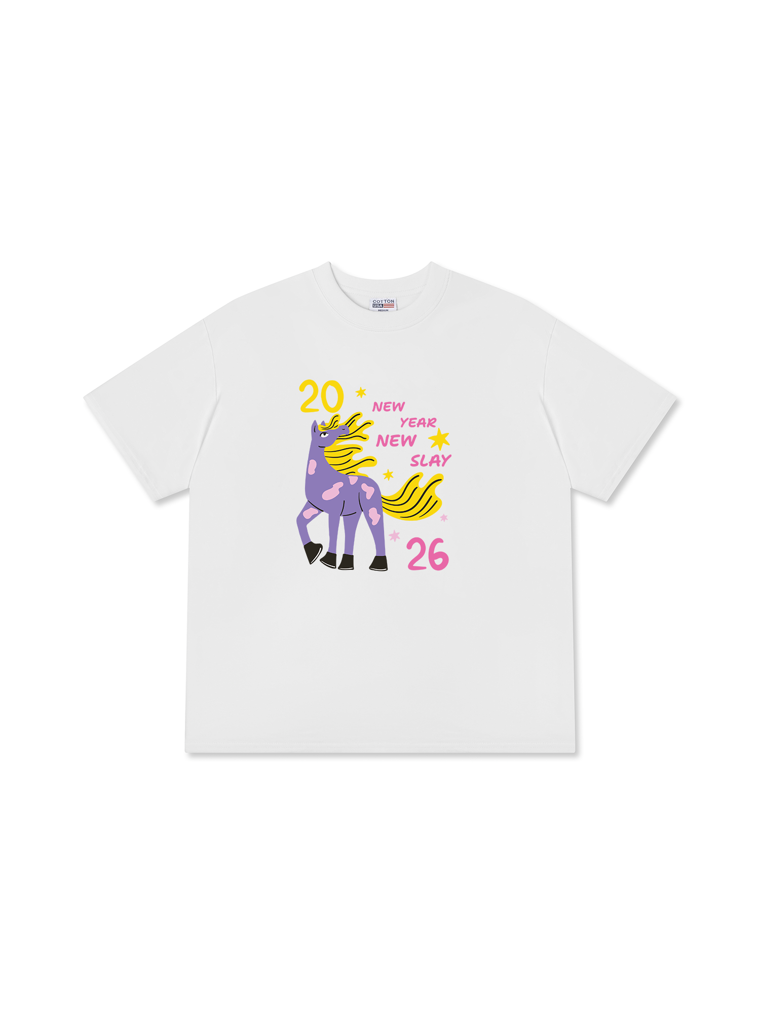 Áo Thun Relaxed Fit New Year New Slay