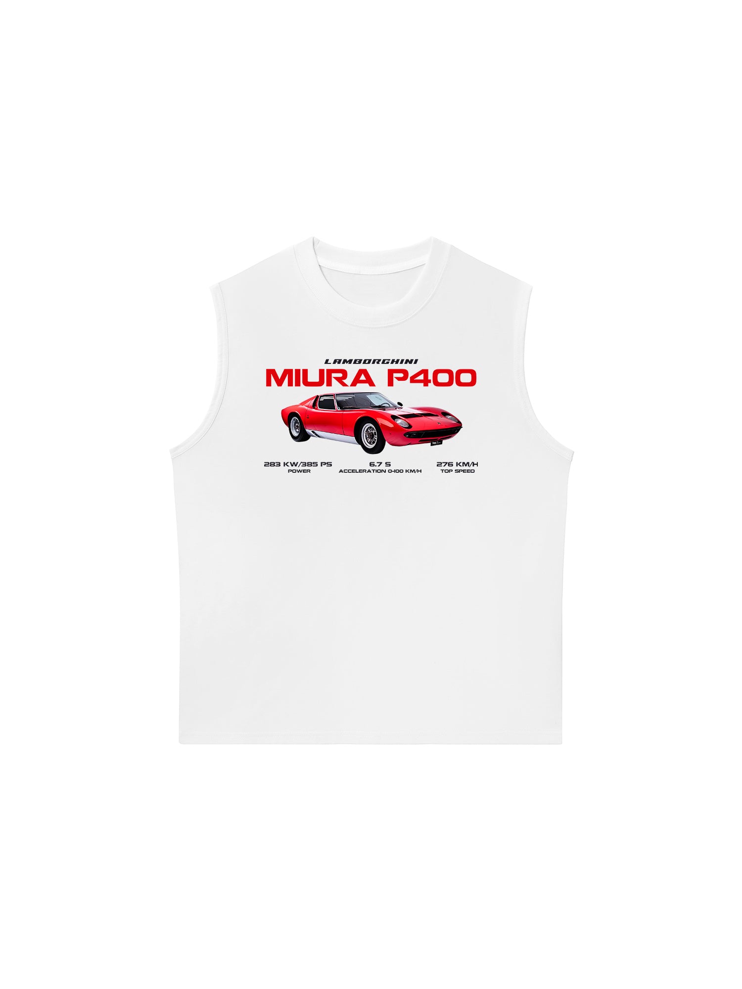 Áo Ba Lỗ Relaxed Fit Lamborghini Miura P400