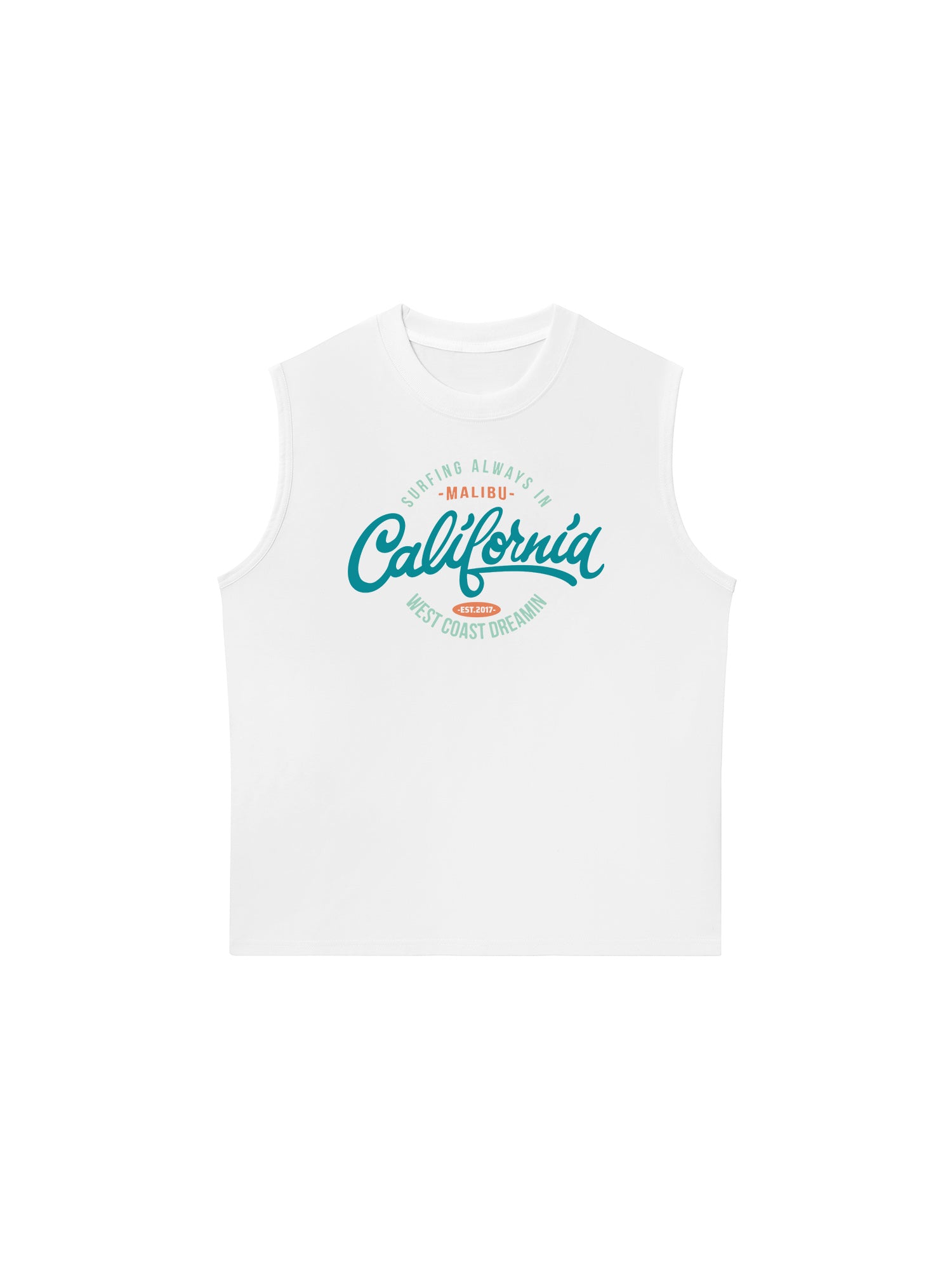 Áo Ba Lỗ Relaxed Fit City Malibu West Coast