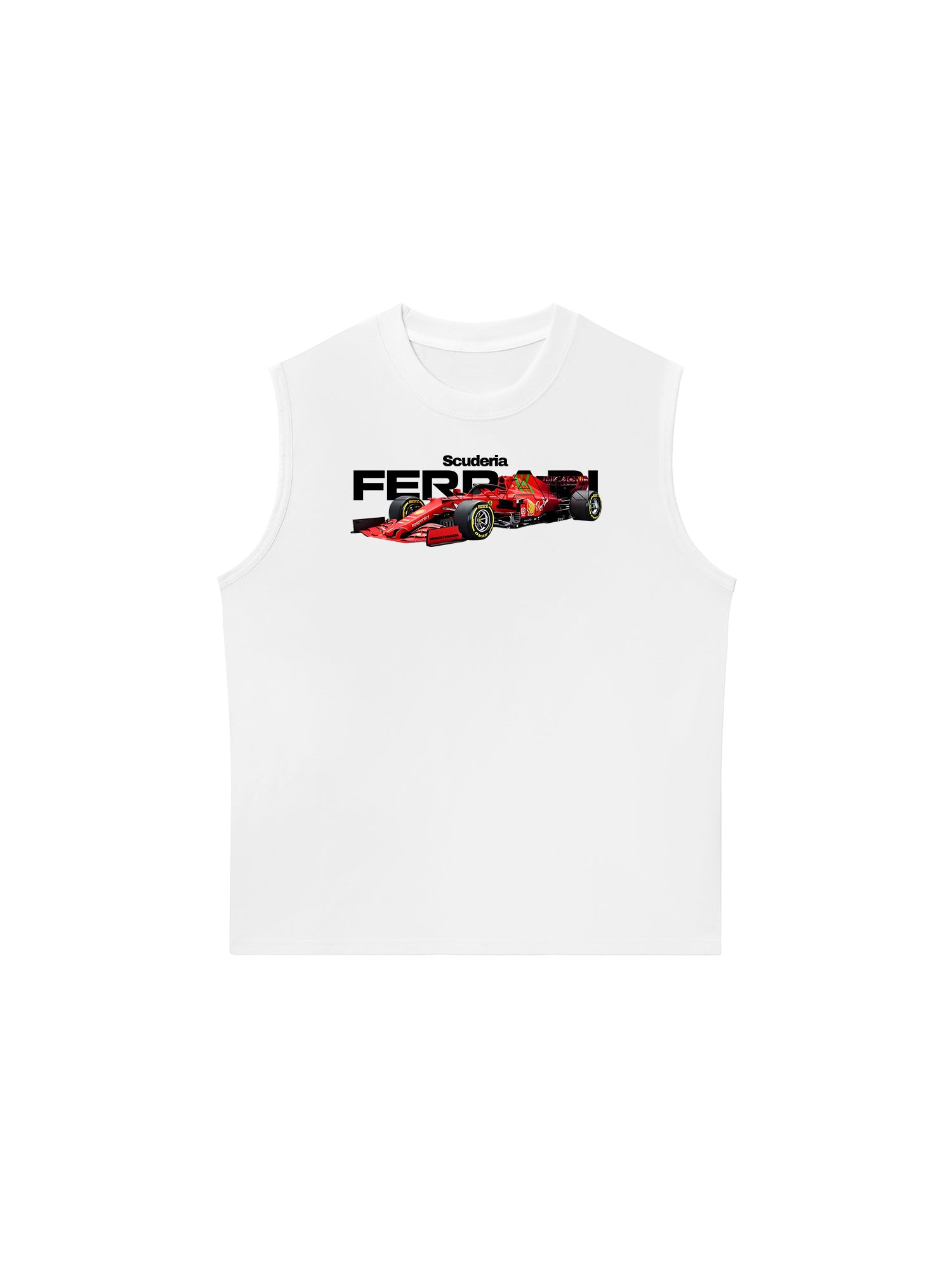 Áo Ba Lỗ Relaxed Fit Ferrari The Pracing Horse