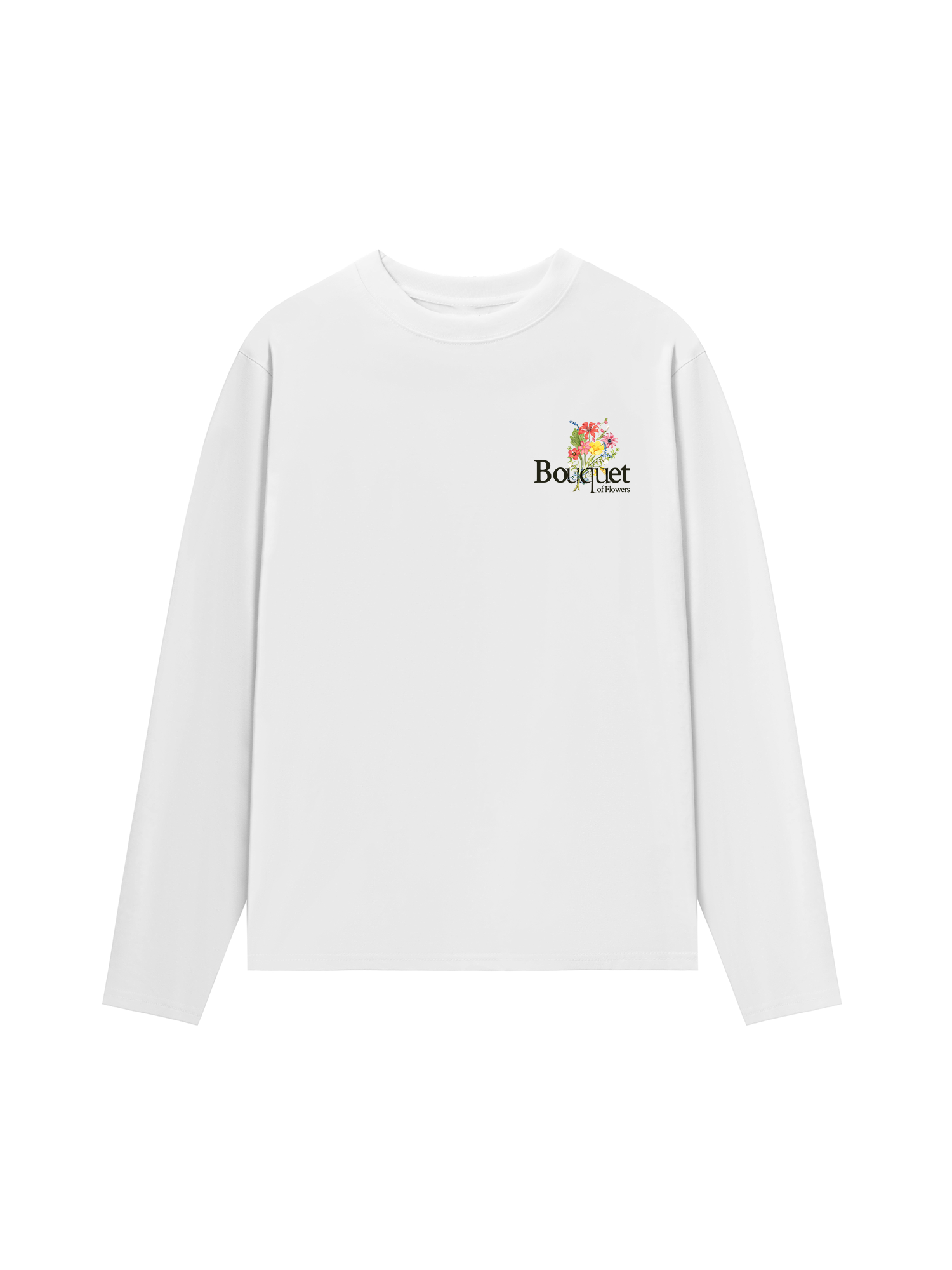 Áo Thun Dài Tay Bouquet of Flowers