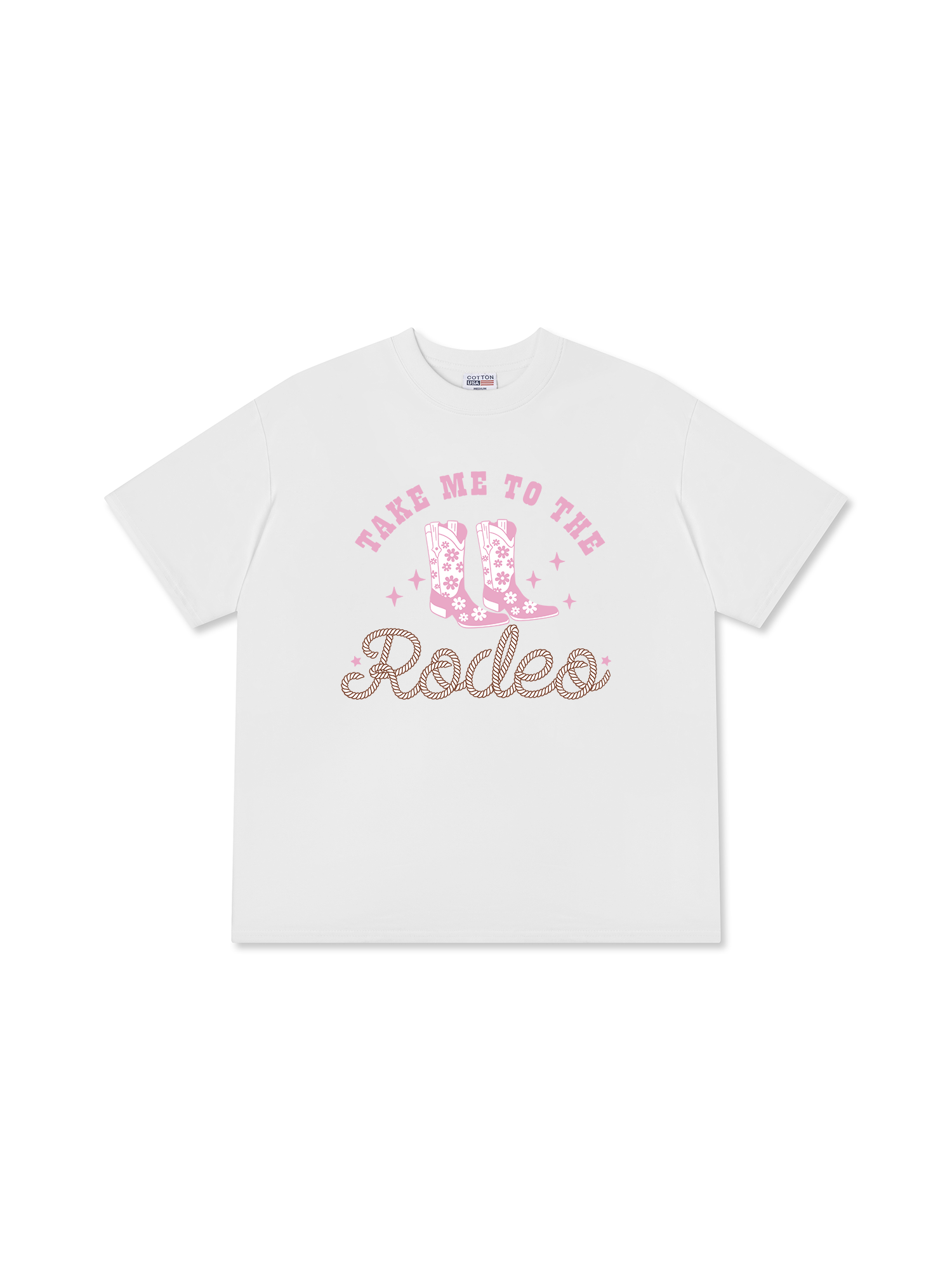 Áo Thun Relaxed Fit Take Me To The Rodeo