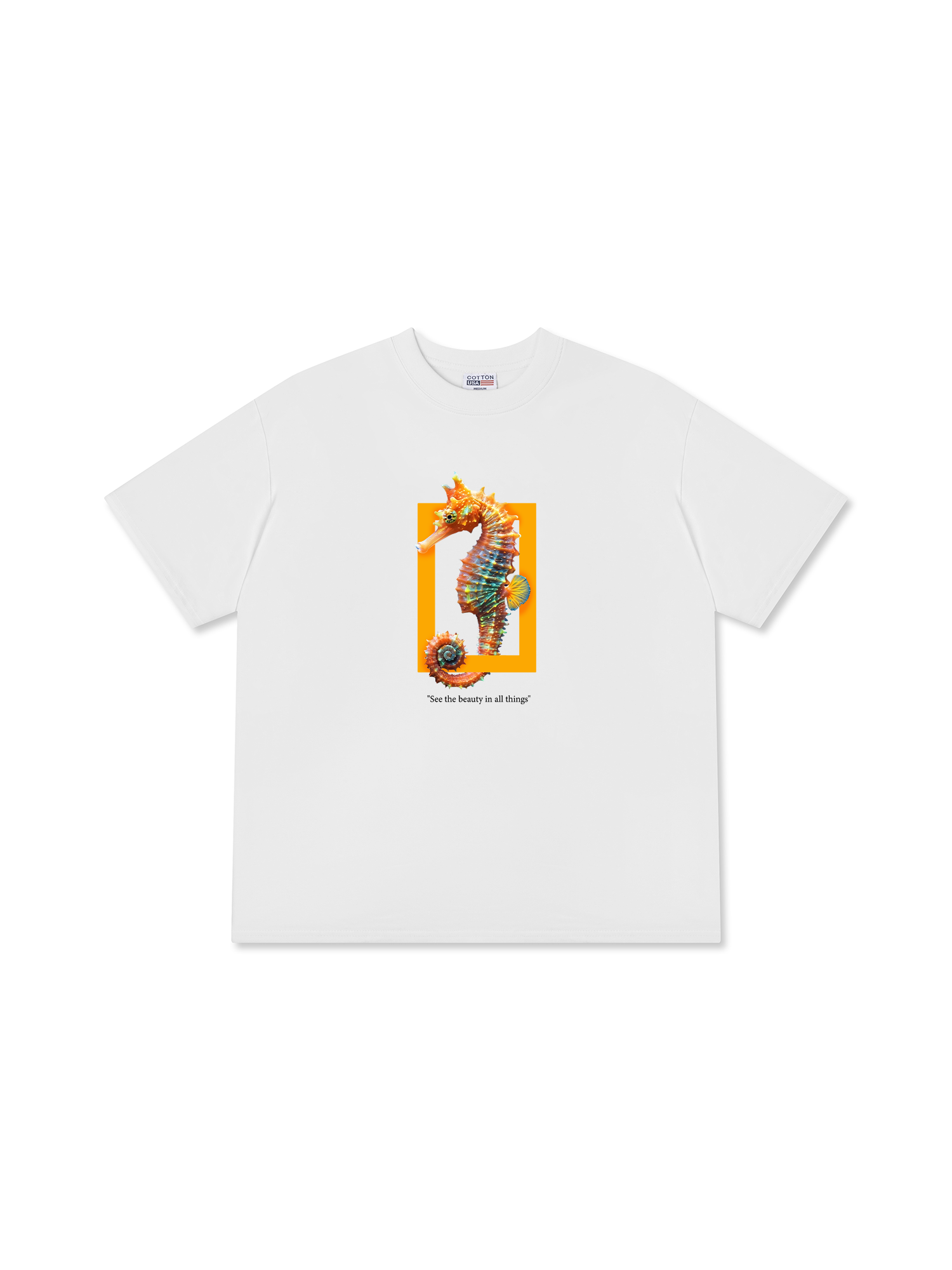 Áo Thun Relaxed Fit Wild Life See The Beauty