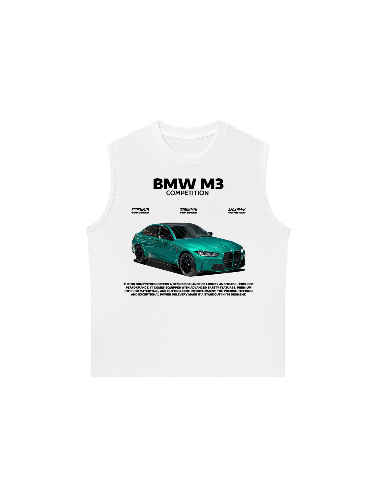 Áo Ba Lỗ Relaxed Fit BMW M3 Competition