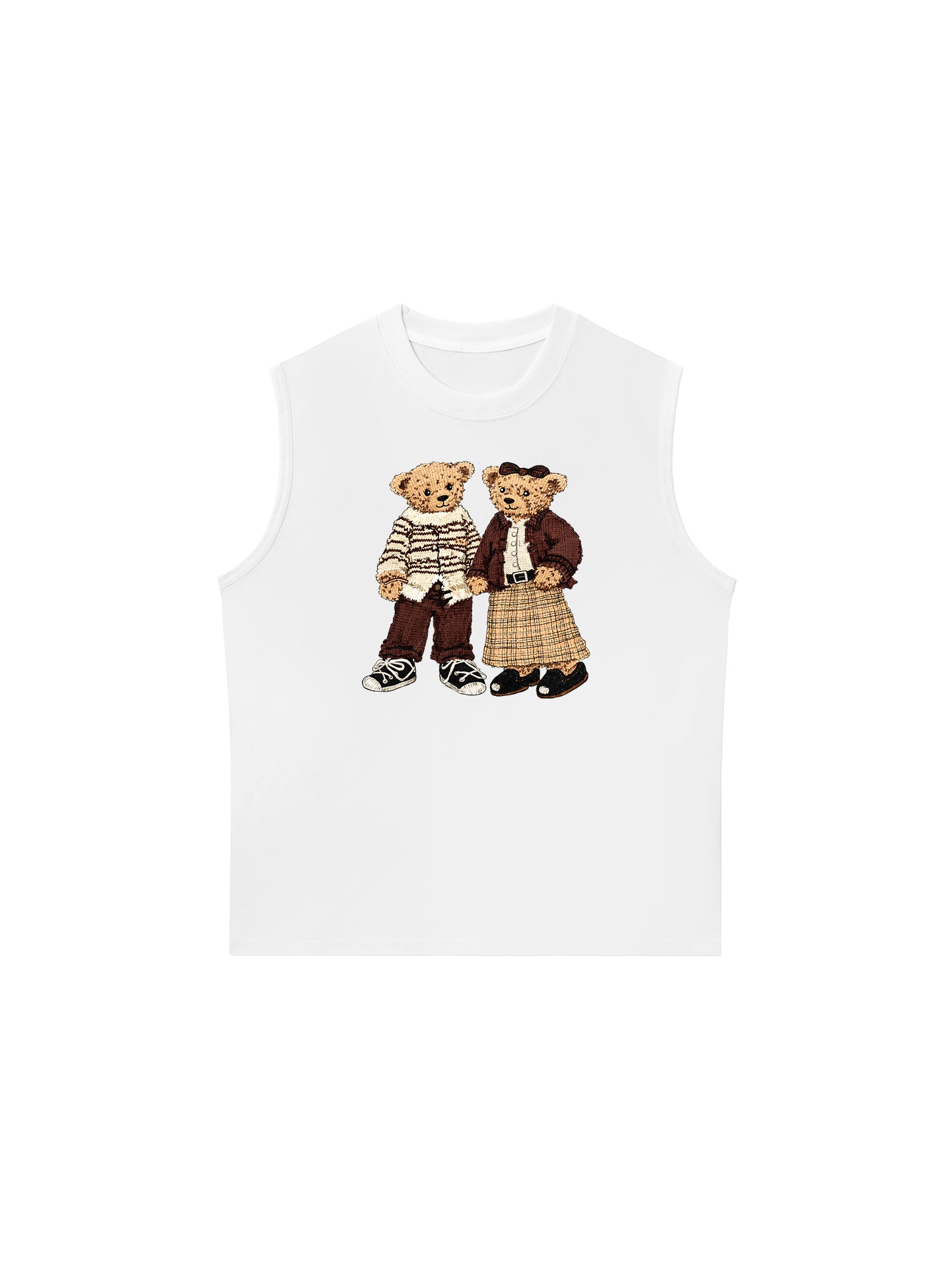 Áo Ba Lỗ Relaxed Fit Couple Bear
