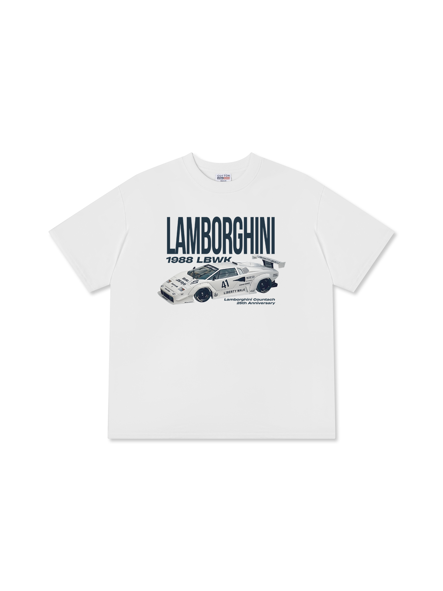 Áo Thun Relaxed Fit Lamborghini 25th Anniversary