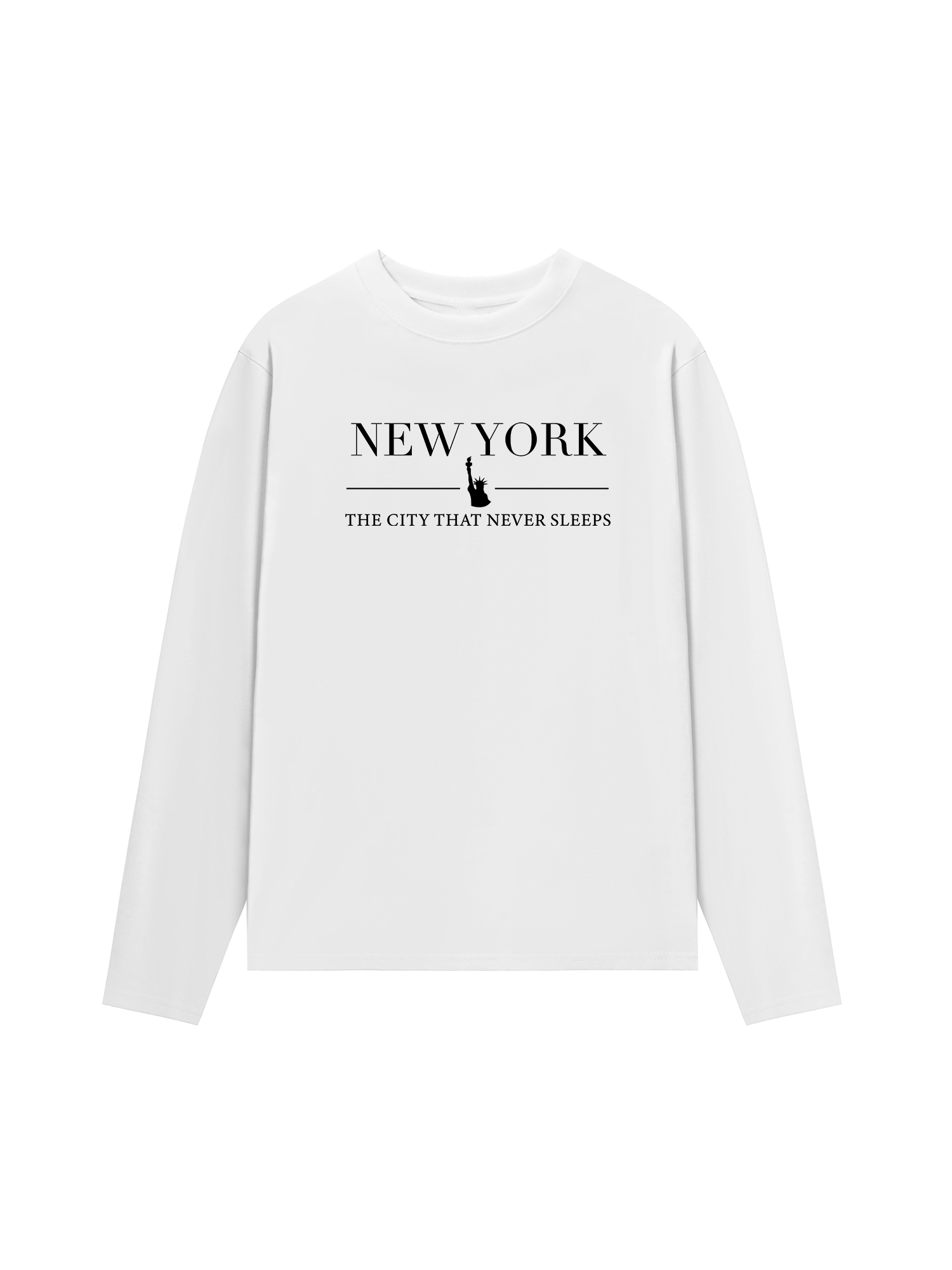 Áo Thun Dài Tay New York The City That Never Sleeps