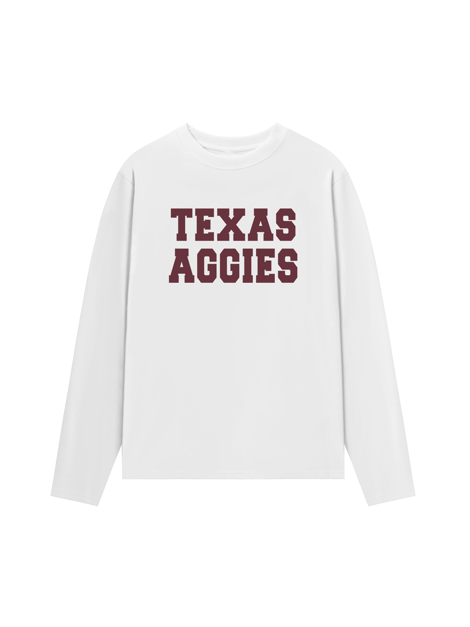 Áo Thun Dài Tay USA Texas Aggies