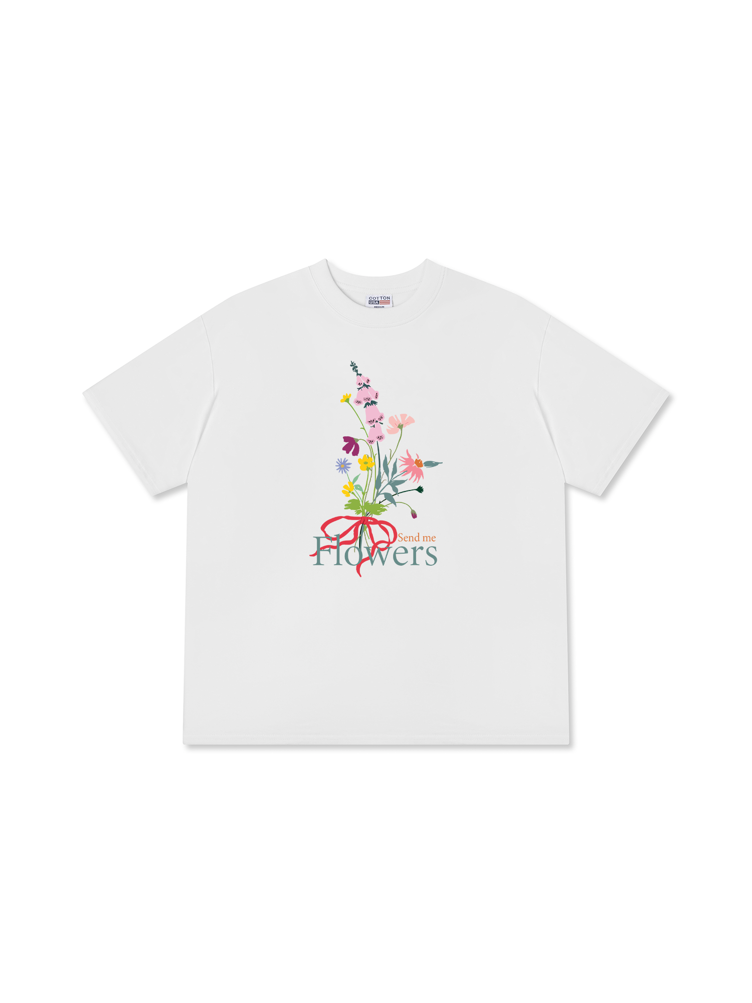 Áo Thun Relaxed Fit Floral Send me Flowers