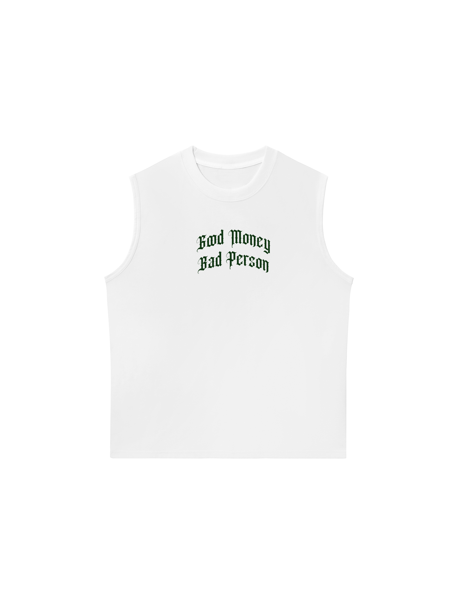 Áo Ba Lỗ Relaxed Fit Money Bad Person